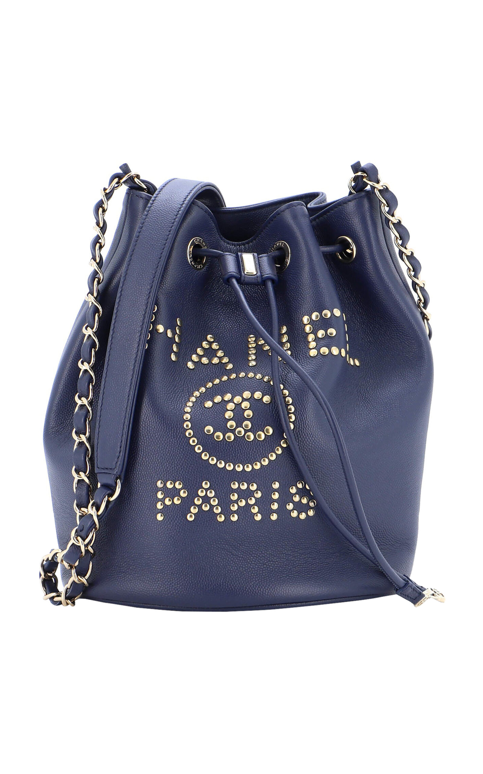 Chanel Pre-Owned Medium Deauville Drawstring Bucket Bag