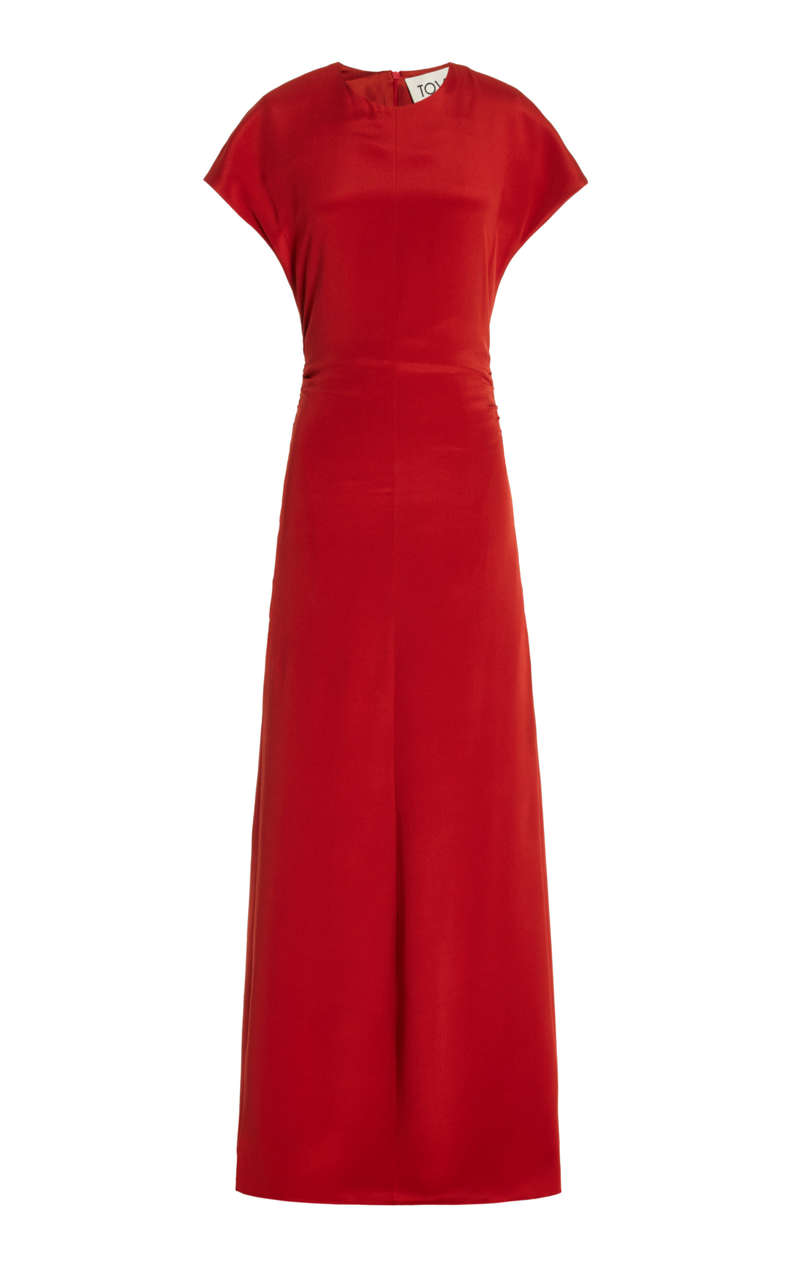 Tove Neveah Stretch-Jersey Maxi Dress - Orange