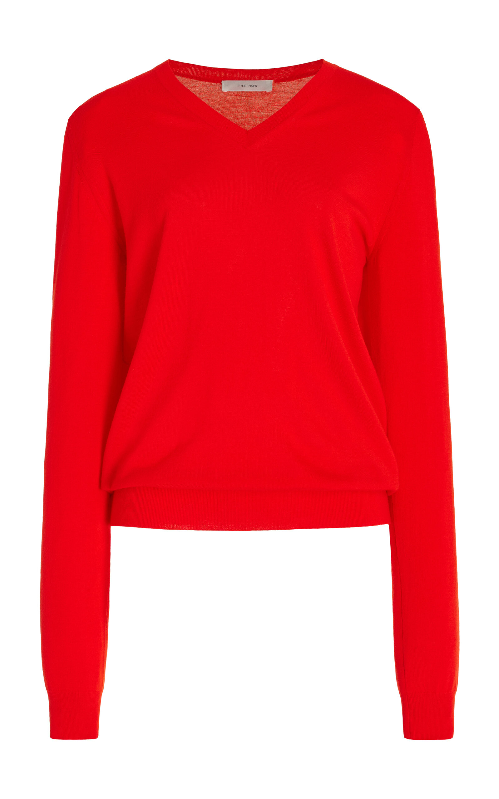 The Row Haus Wool Top - Red