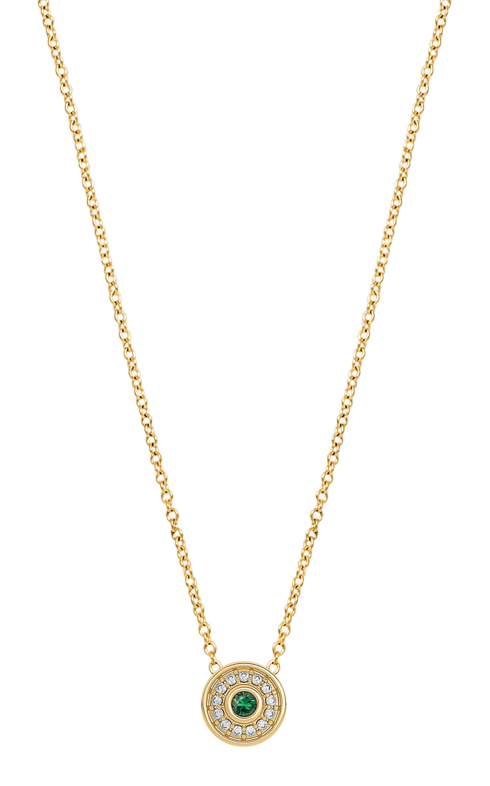 18k Yellow Gold Universum Petite Gemstone Necklace