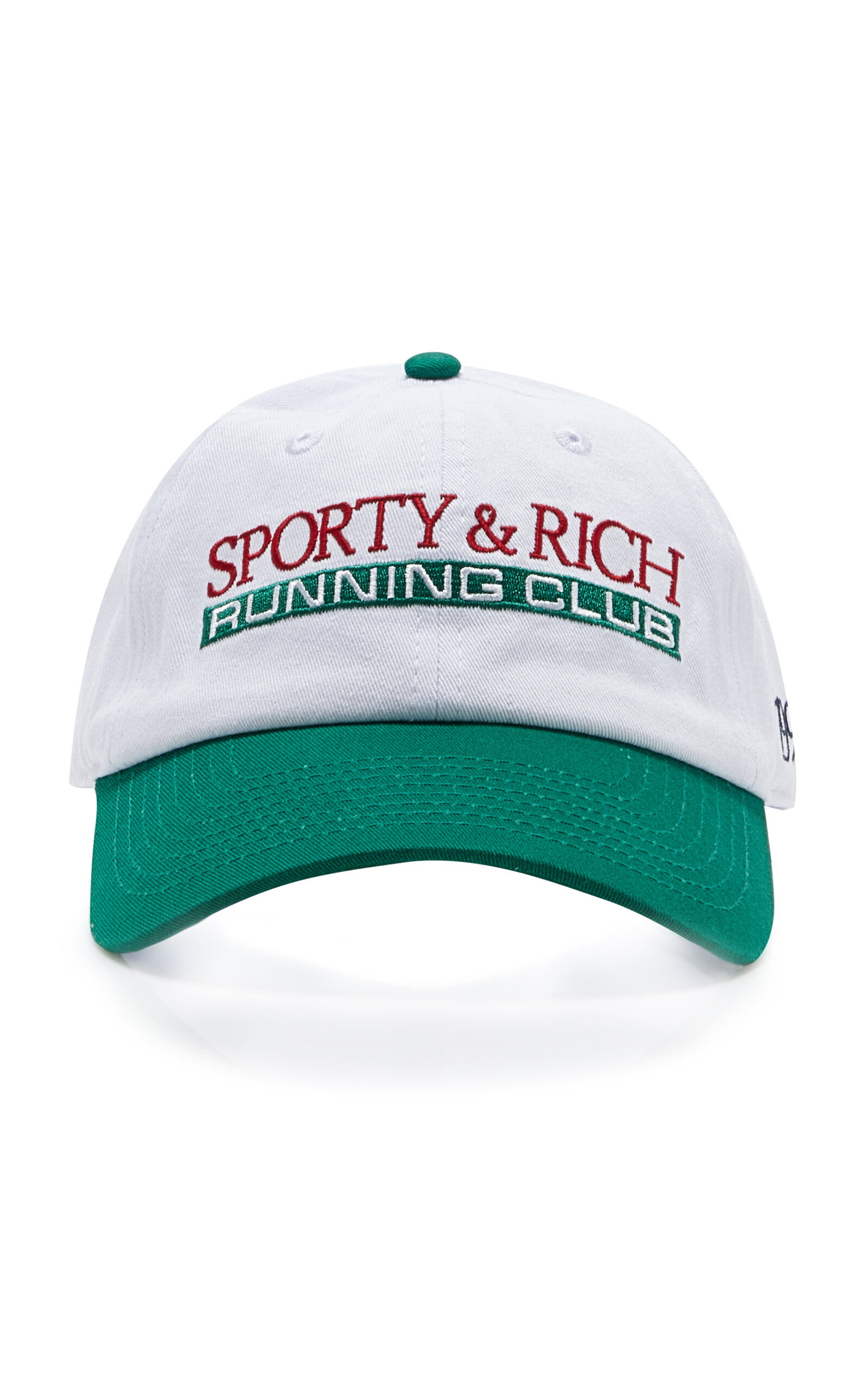 Sporty & Rich Finish Line Hat - White - OS