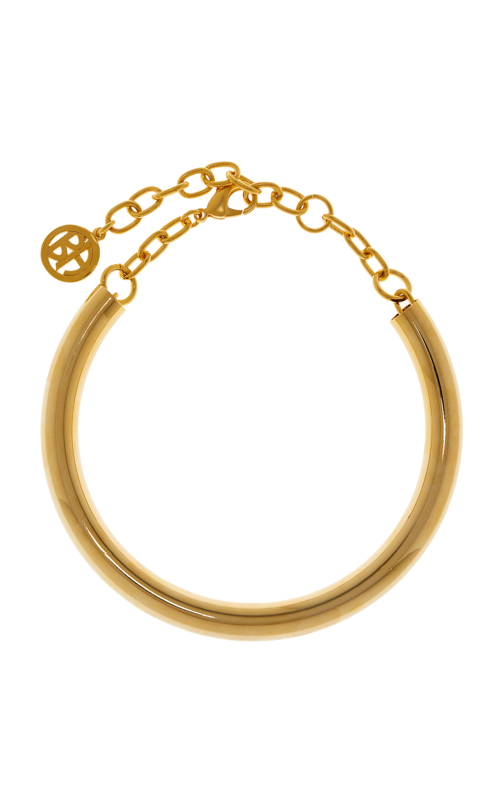 Shop Ben-amun Exclusive Tubular 24k Yellow Gold-plated Necklace