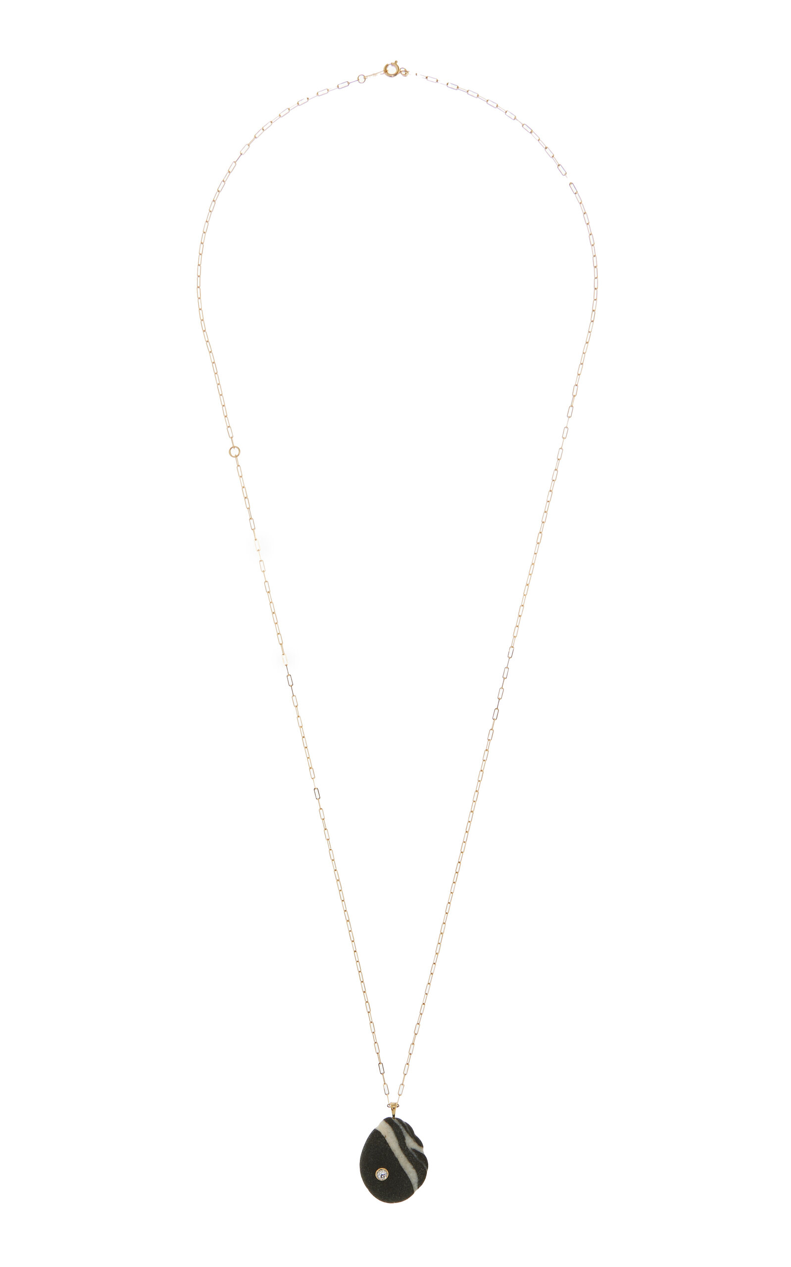 Shop Cvc Stones Eugenia One-of-a-kind 18k Yellow Gold Diamond Necklace
