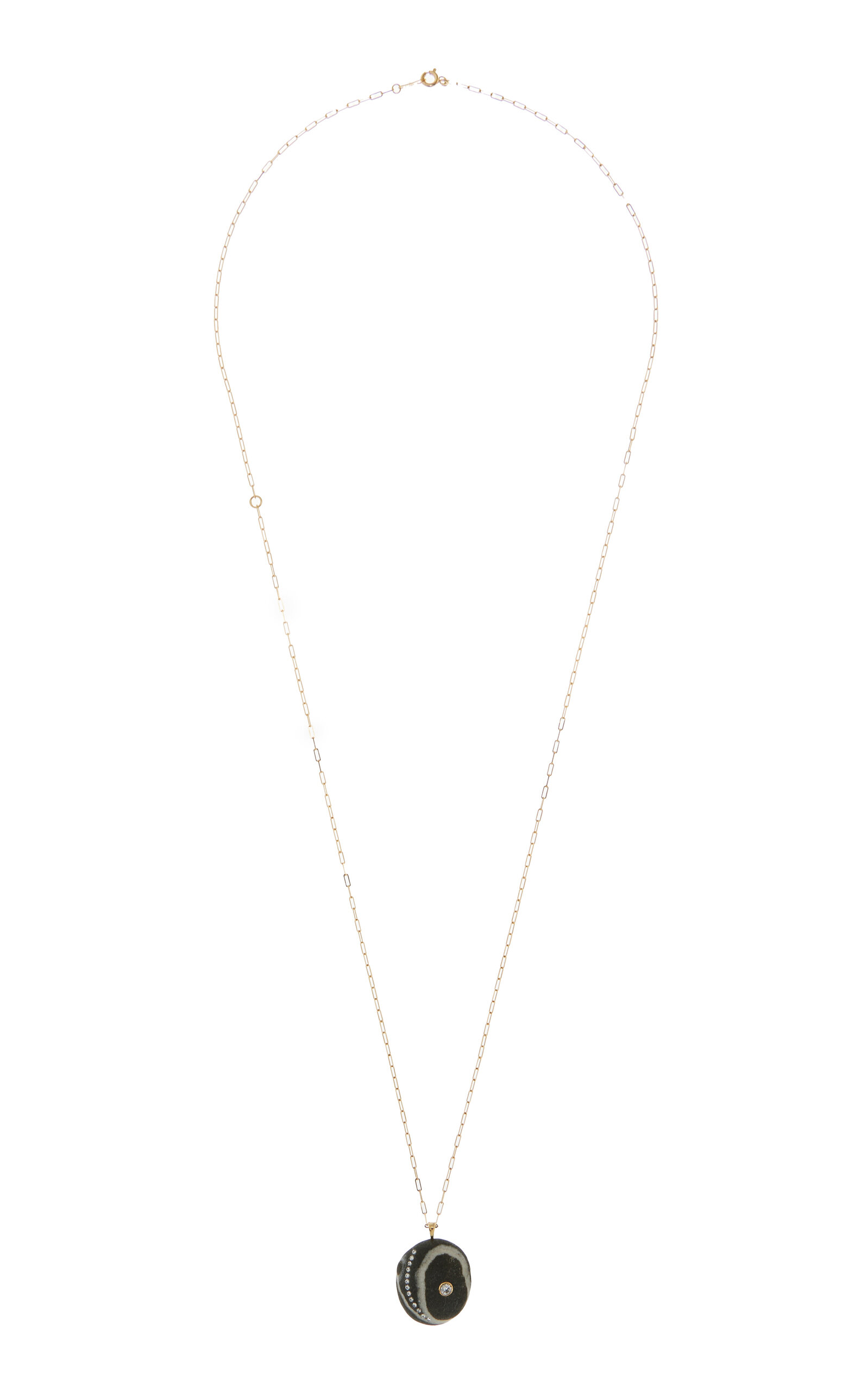 Shop Cvc Stones Girotondo One-of-a-kind 18k Yellow Gold Diamond Necklace