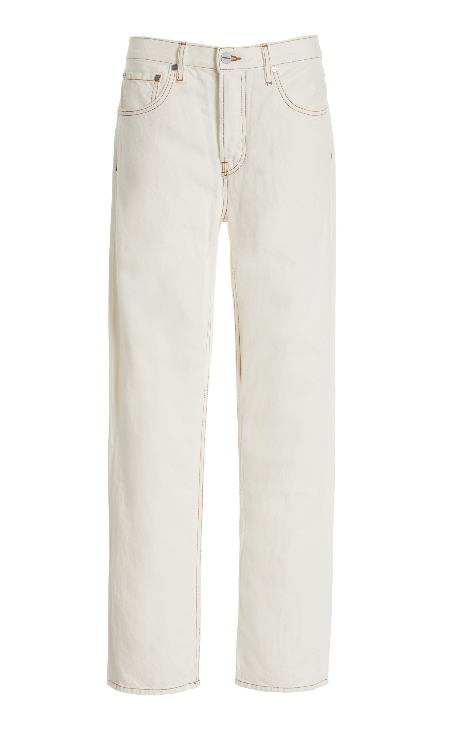 Twp Pony Boy Rigid Straight-leg Jeans In White