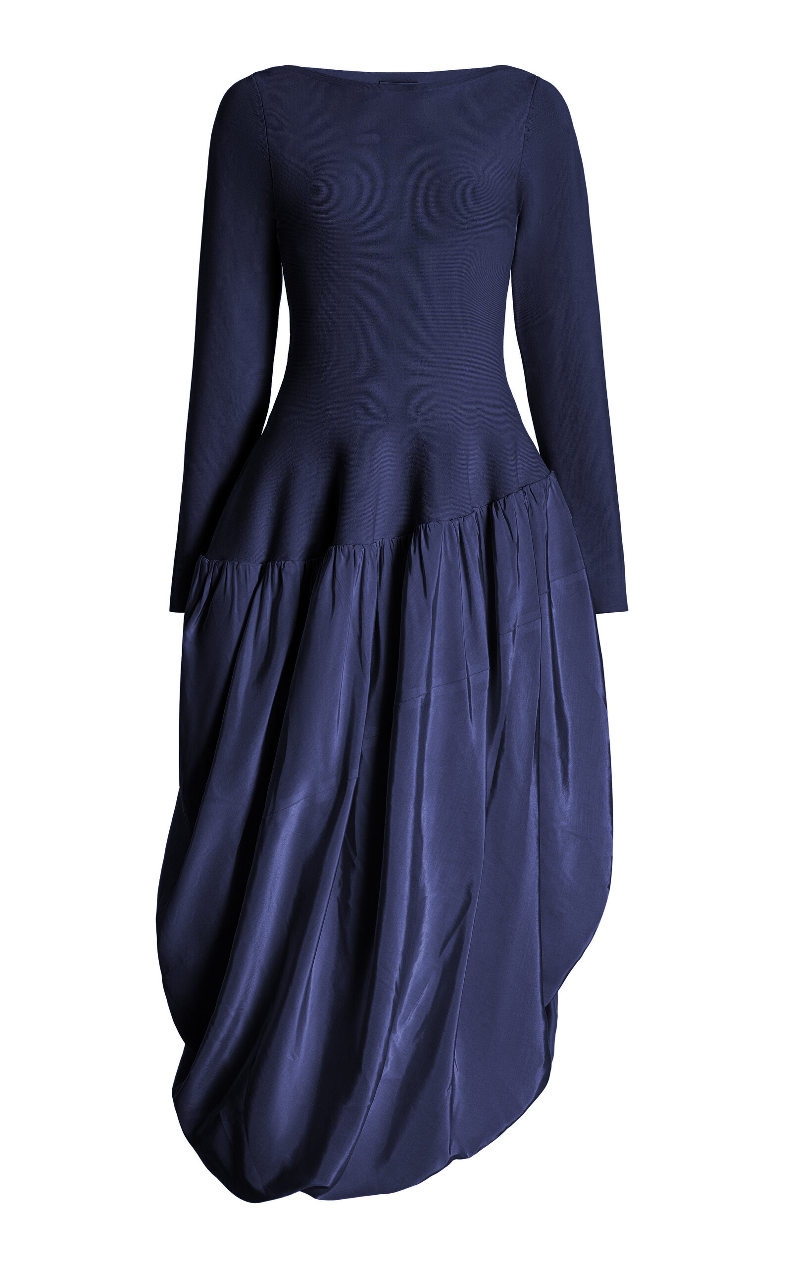 simkhai drop waist dress Simkhai Women's Romelia Knit Midi Dress in Parakeet, Size XS