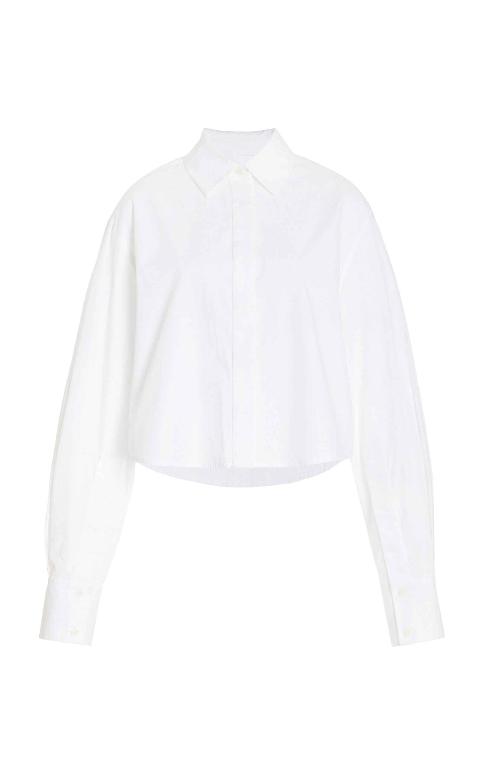 Simkhai Everli Cropped Jacket In White