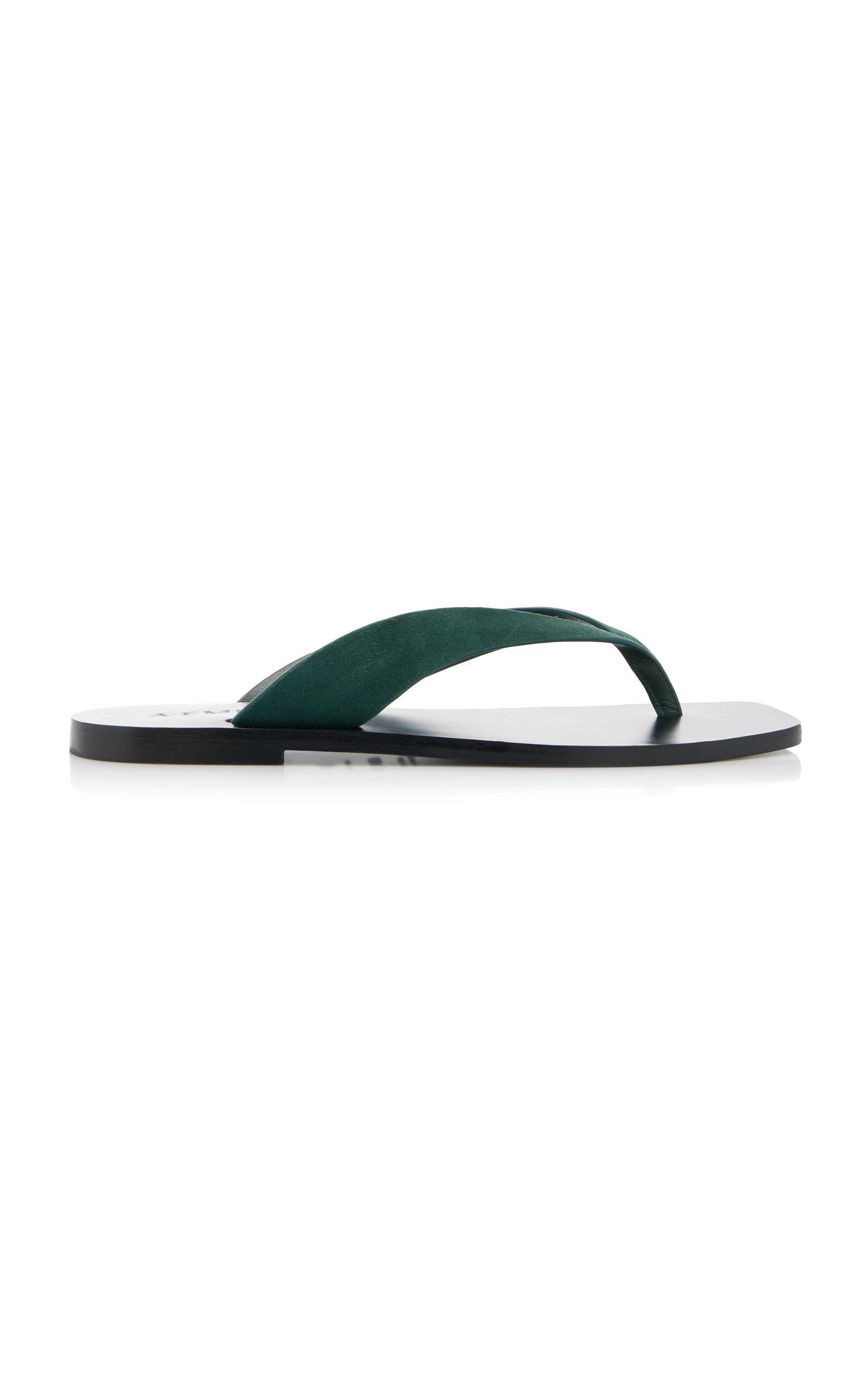 Shop A.emery Kinto Suede Sandals In Green