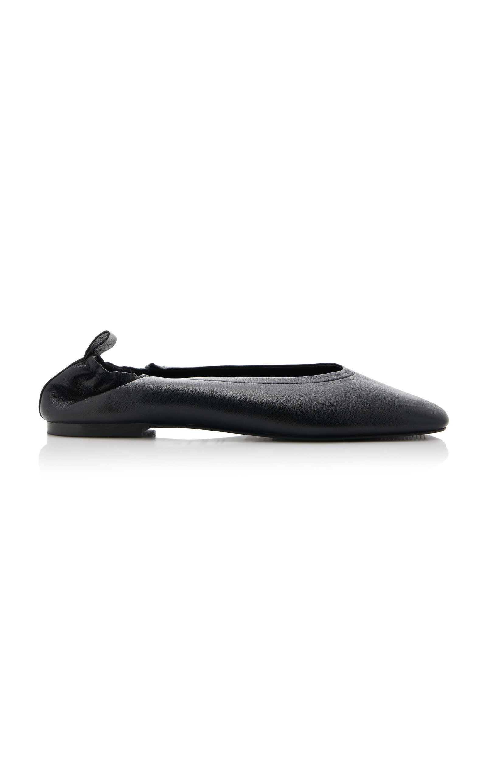 Shop A.emery Olgi Leather Flats In Black