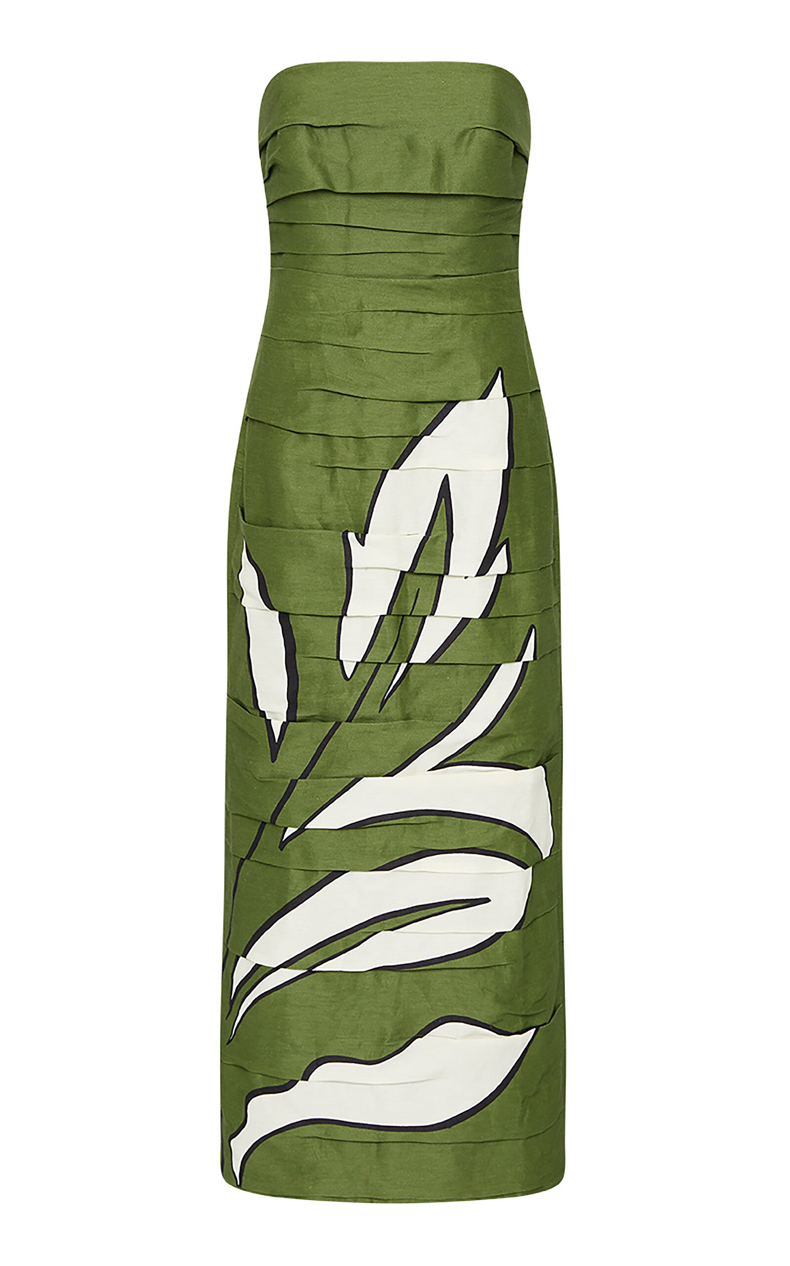 slim fit dress slacks Aje - Flared long dress with cut-out detail