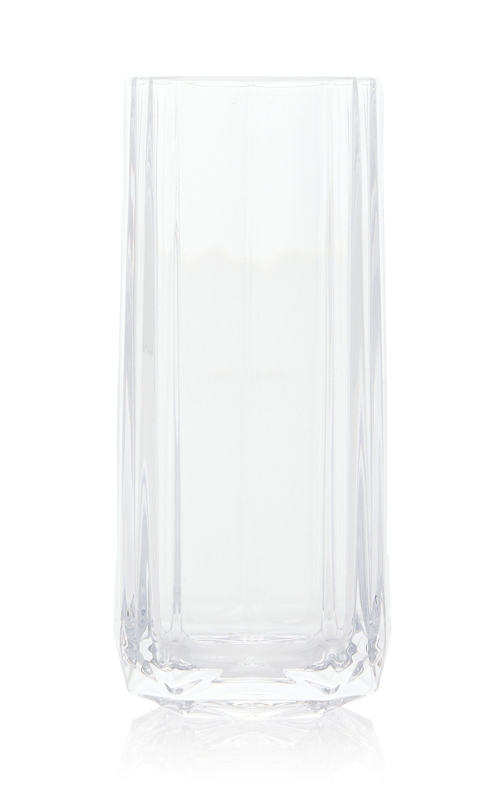 Tiffany & Co Facet Highball Glass In Clear