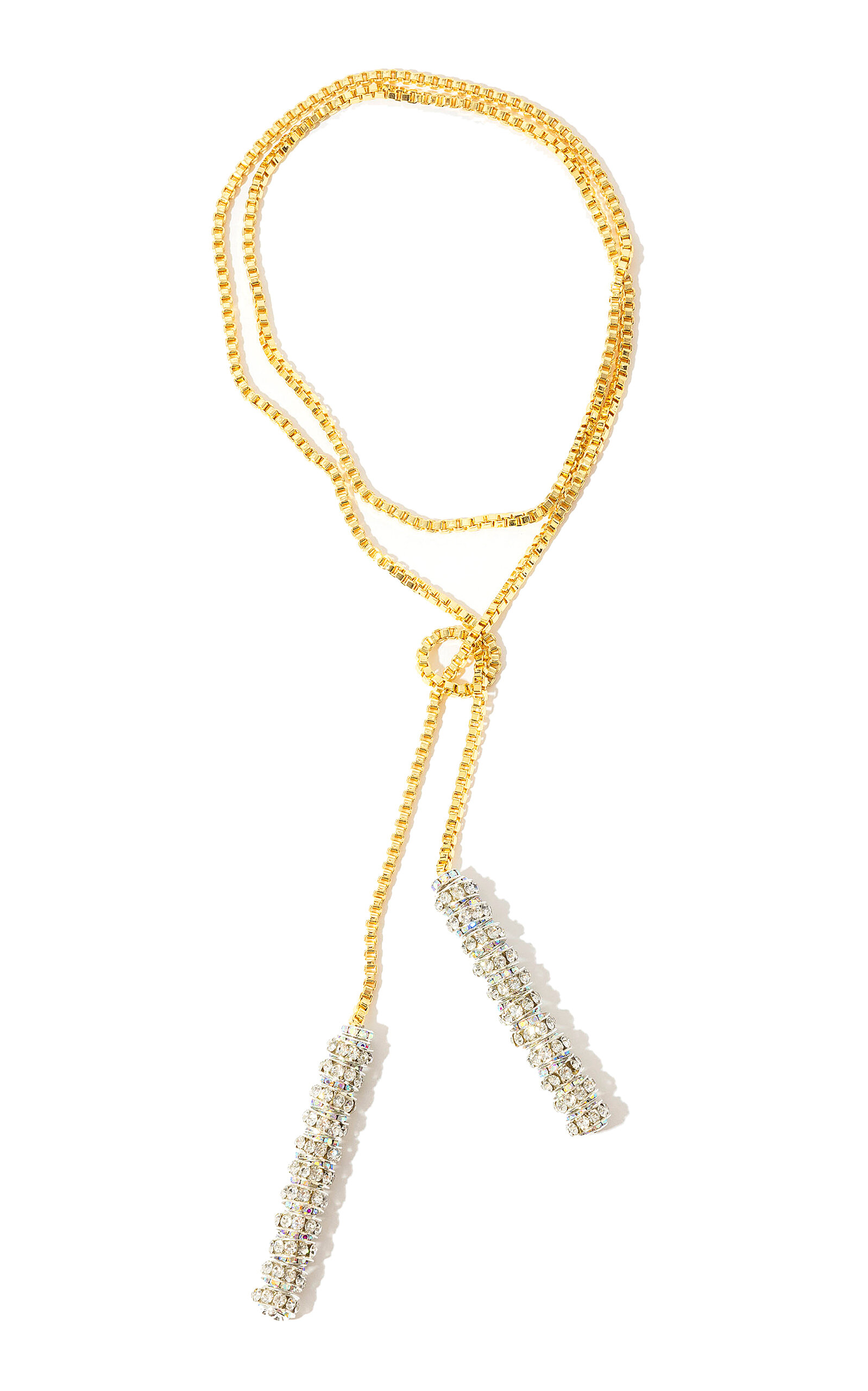 Pearl Octopuss.y Dracula Chain Wrap Necklace - Gold - OS - Moda Operandi