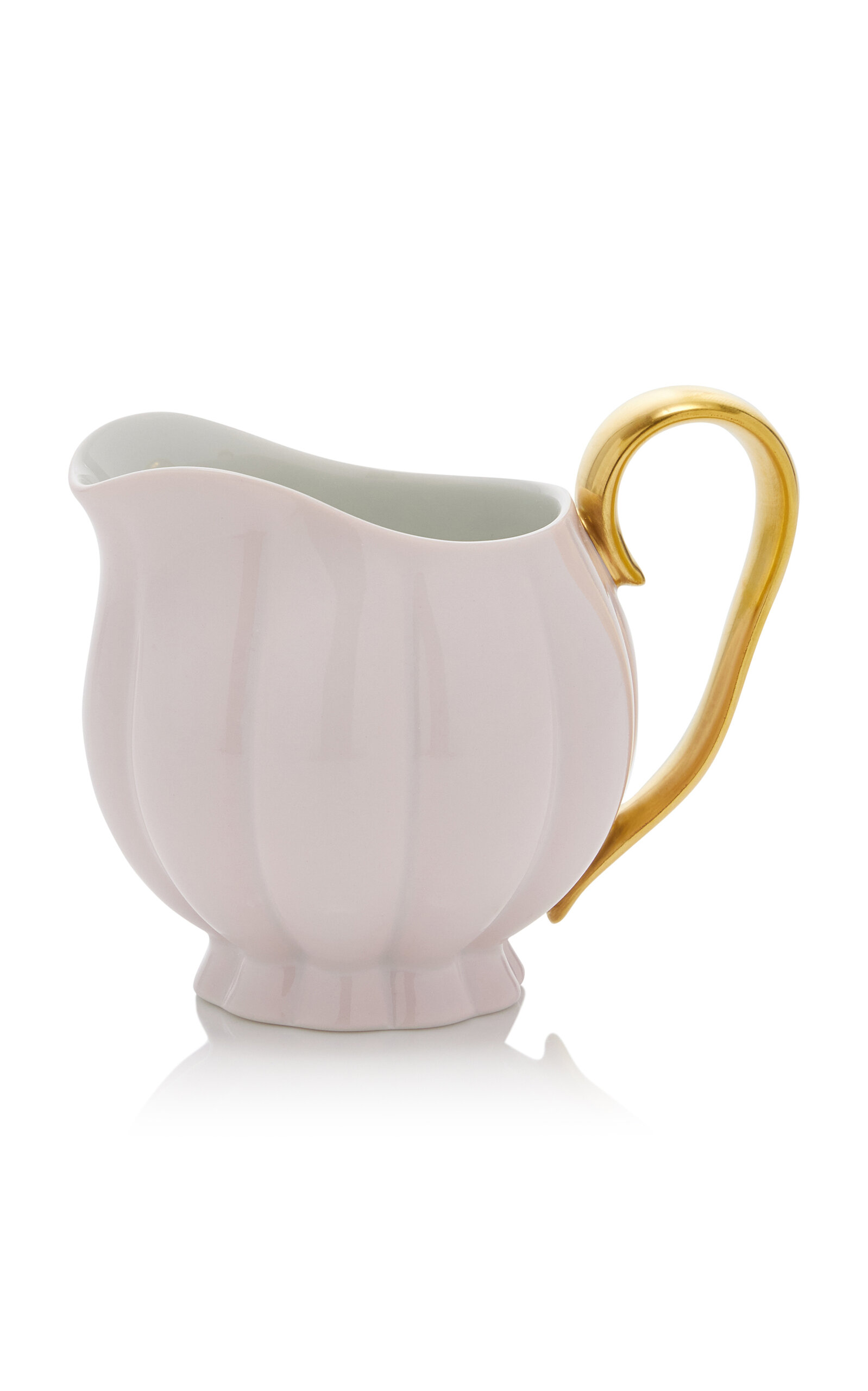 Augarten Wien Porcelain Creamer In Pink