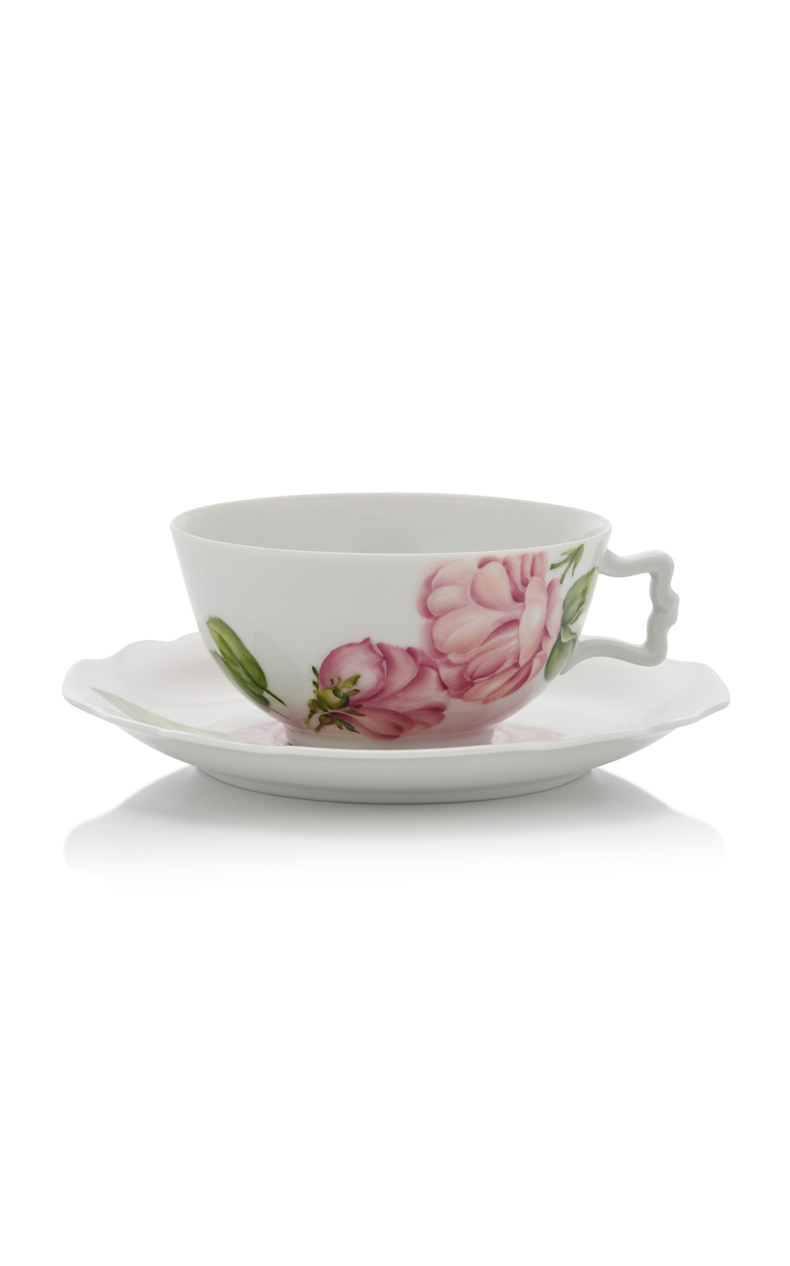 Giambattista Valli Home Porcelain Tea Cup And Saucer In Multi