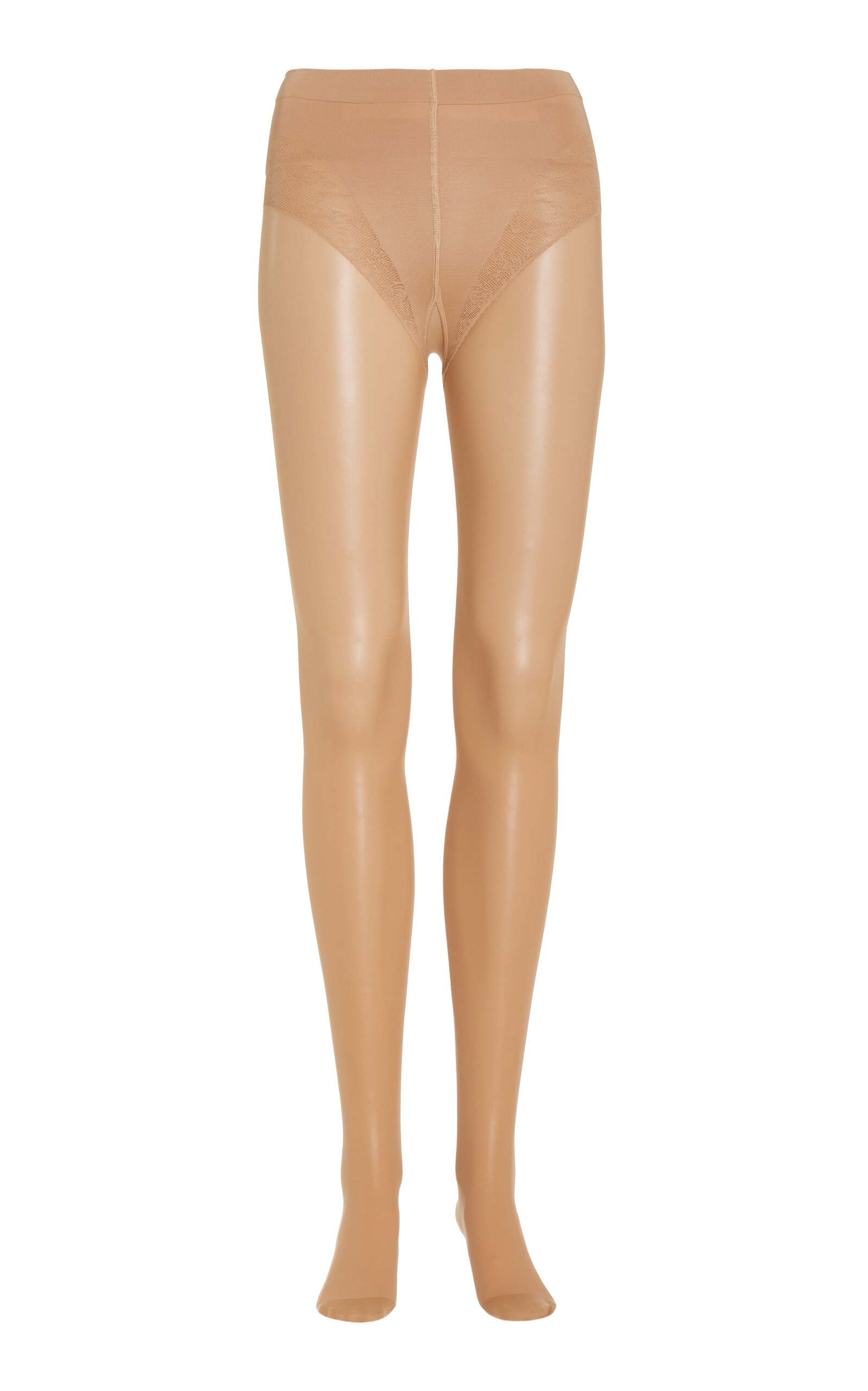 Shop Wolford Tummy 20 Control-top Tights In Neutral