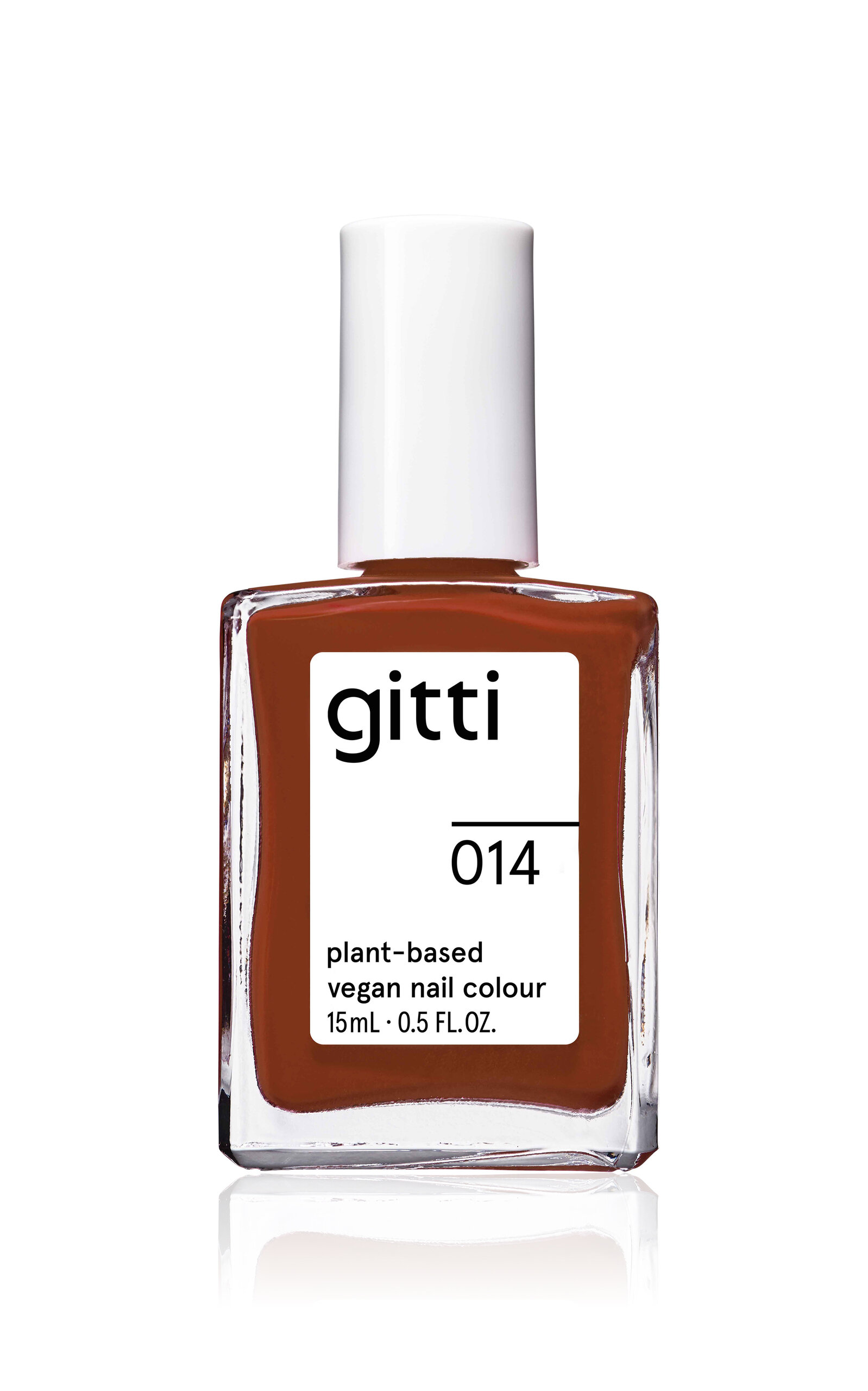 gitti Nail Polish - no. 139 Fiery Orange Red - Women's Grooming