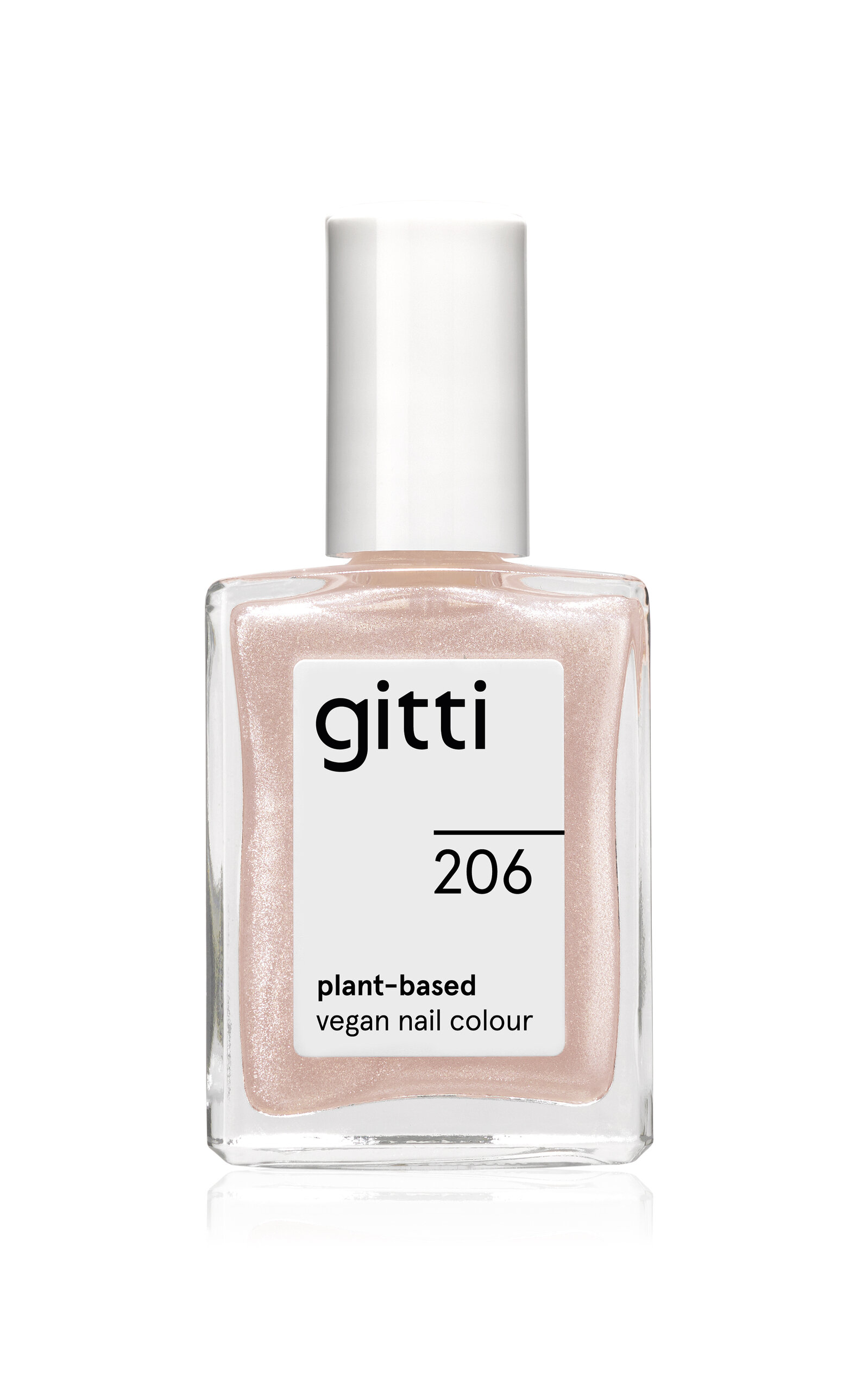 gitti Nail Polish - no. 206 Pink Glean - Moda Operandi