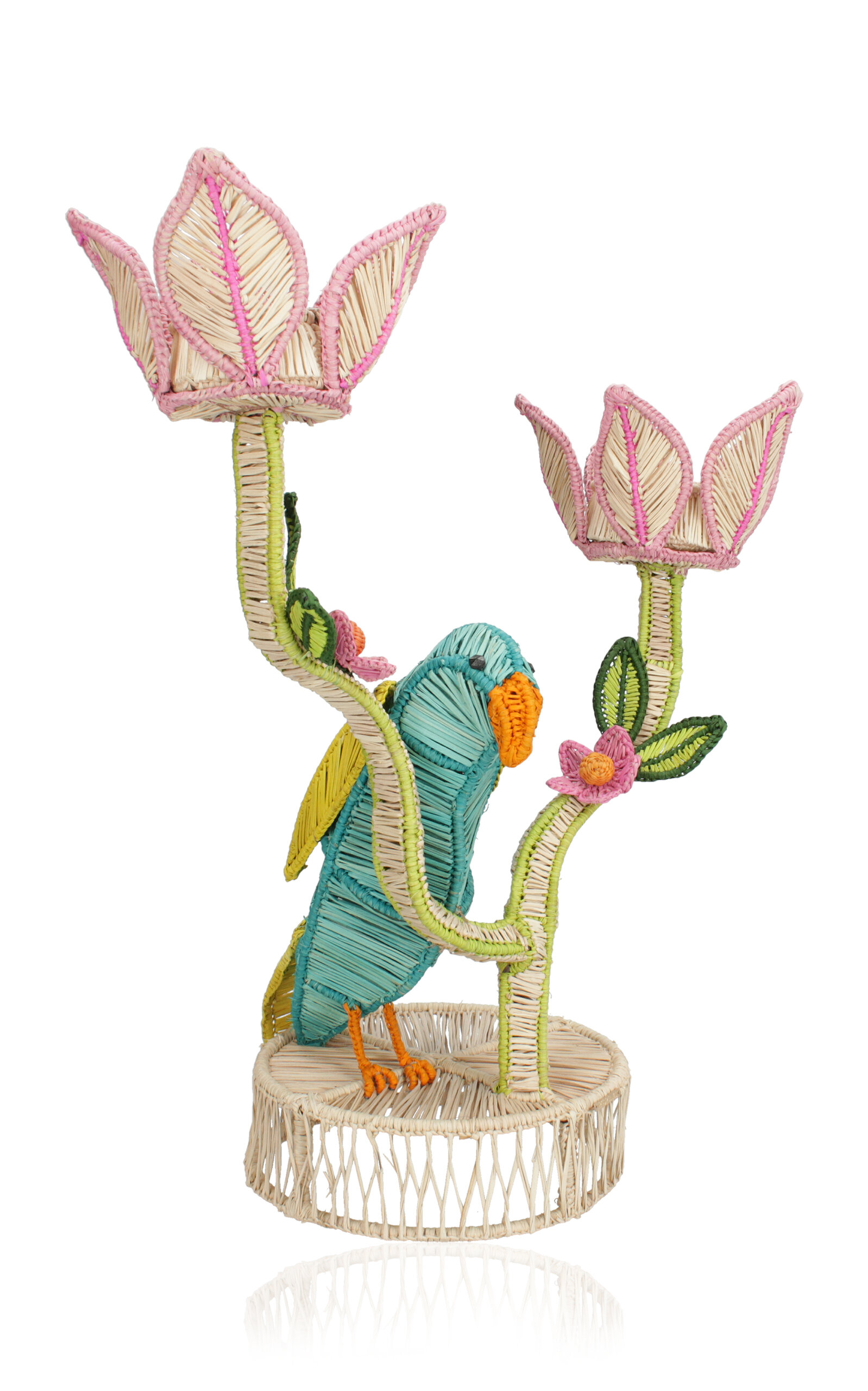 Mercedes Salazar El Loro Candle Holder - Multi