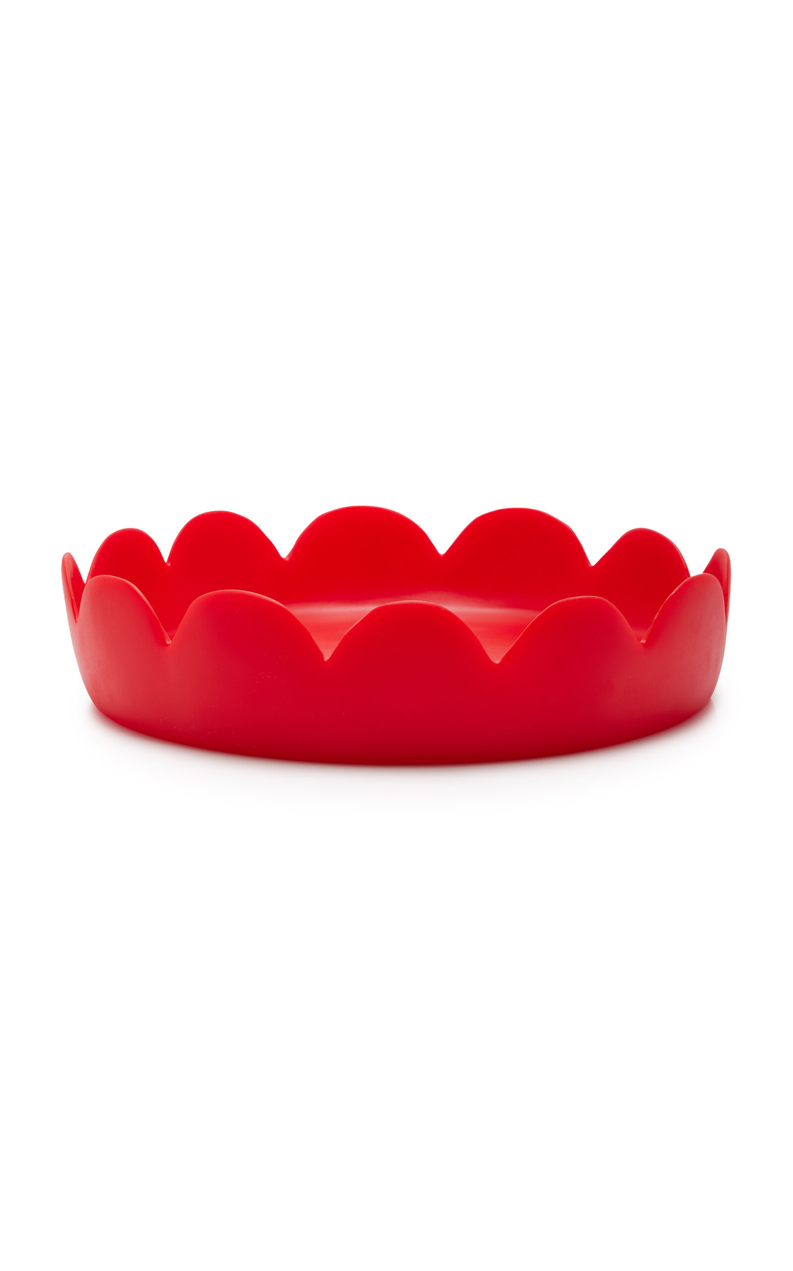 Shop Tina Frey Designs Fleur Resin Tray In Red