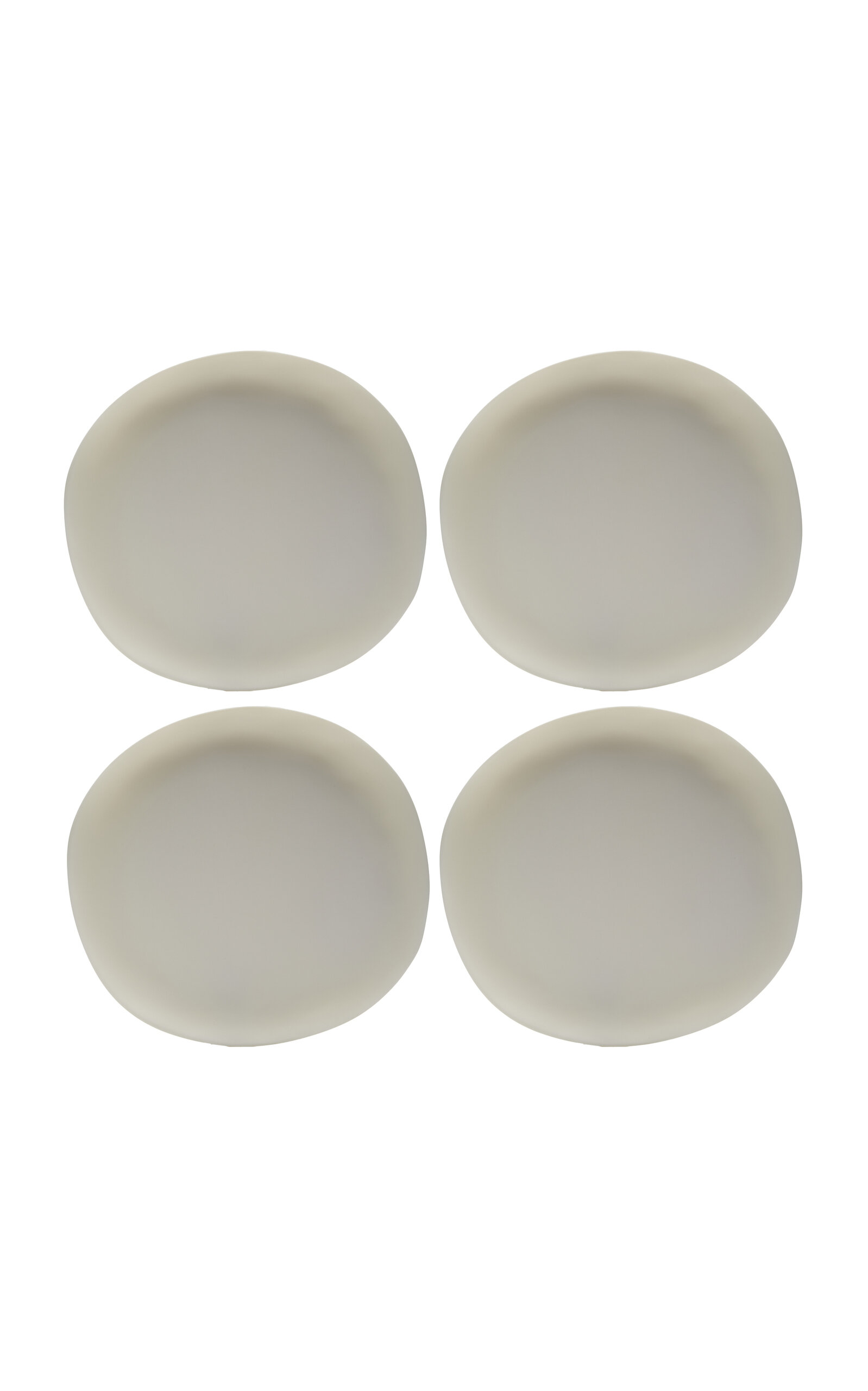 Shop Tina Frey Designs Sculpt Set-of-four Large Resin Plates In White
