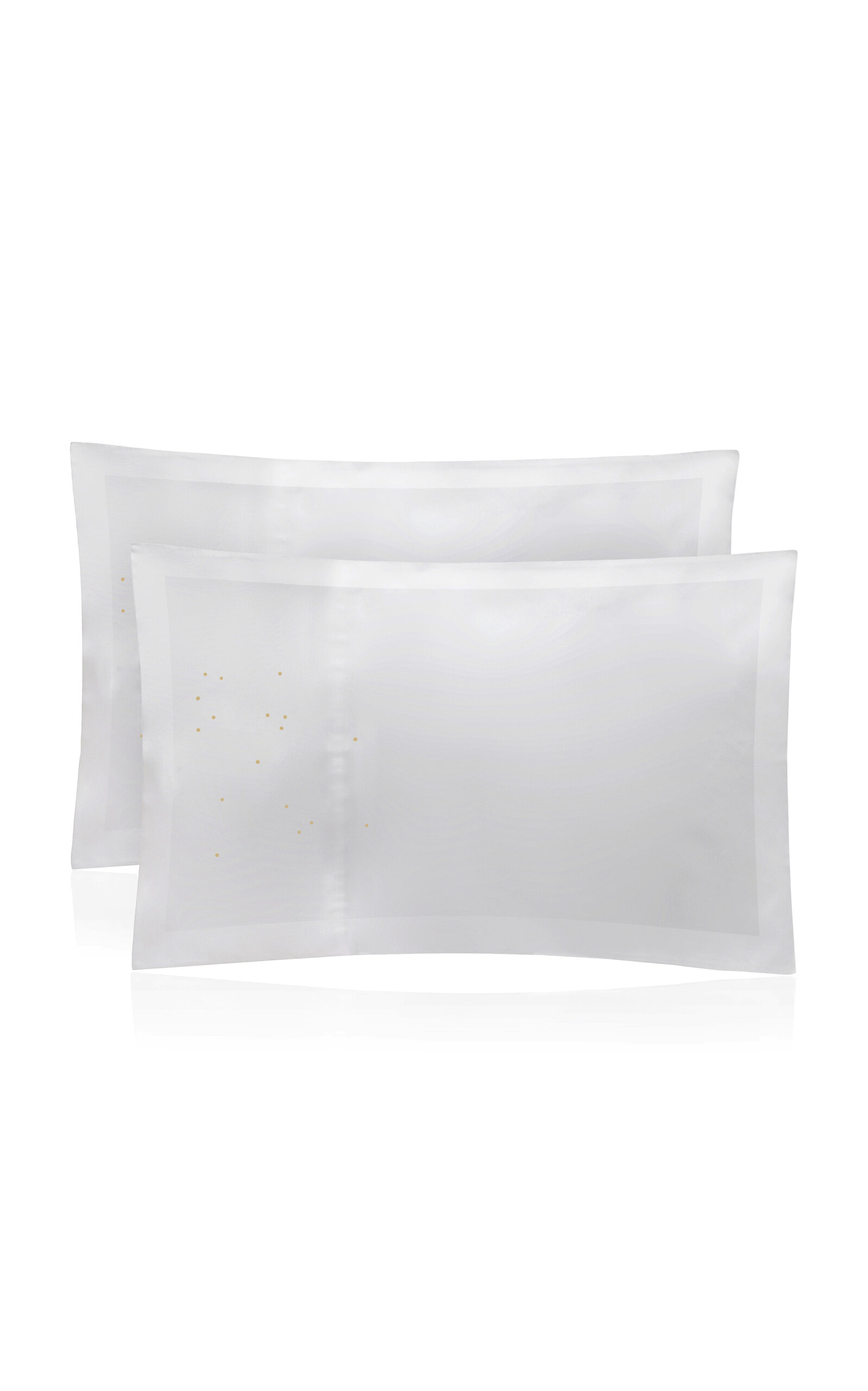 VIS-A-VIS PARIS LES POIS STANDARD SATIN PILLOWCASE SET