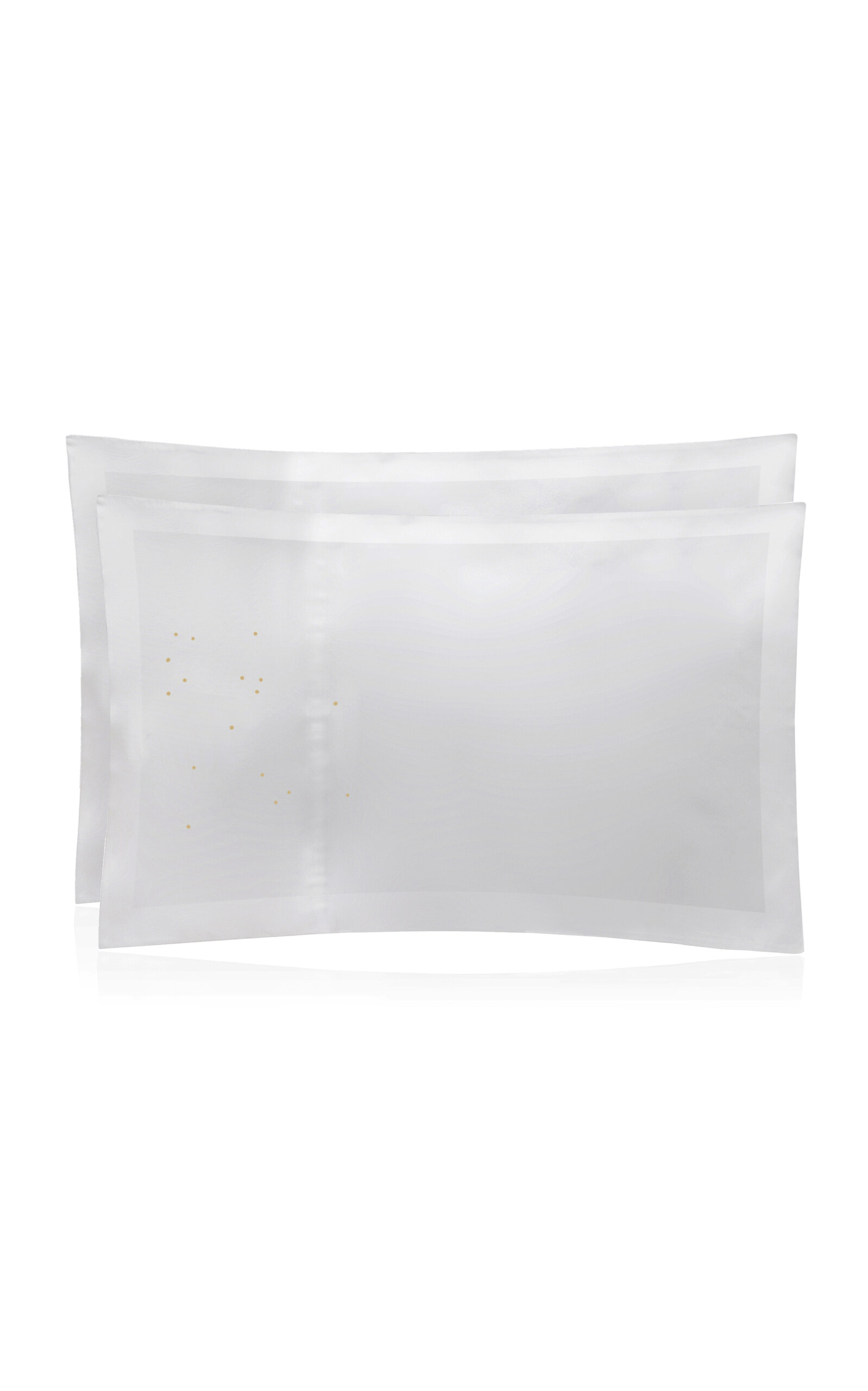 VIS-A-VIS PARIS LES POIS SATIN KING PILLOWCASES