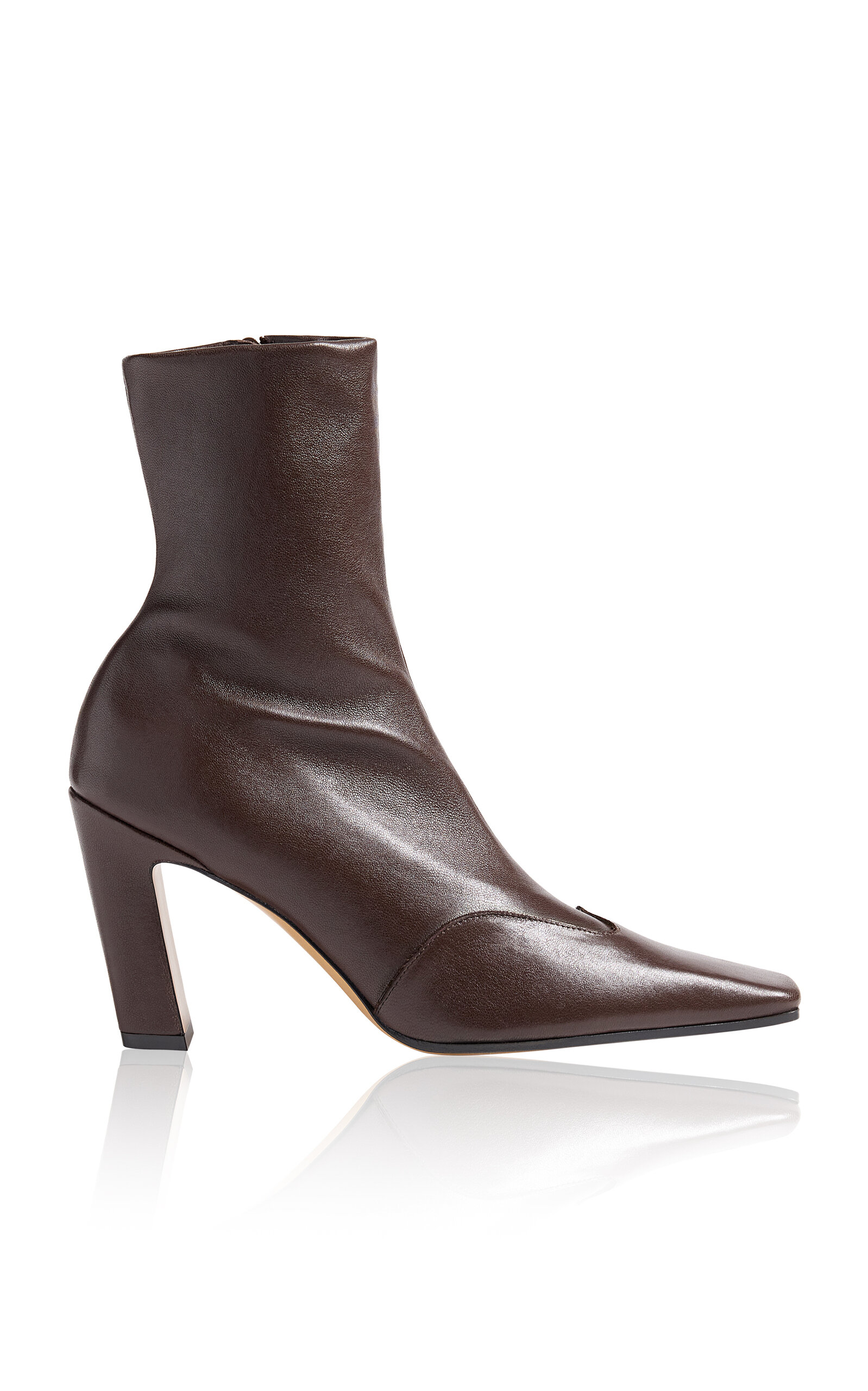 Khaite Nevada Stretch Leather Boots