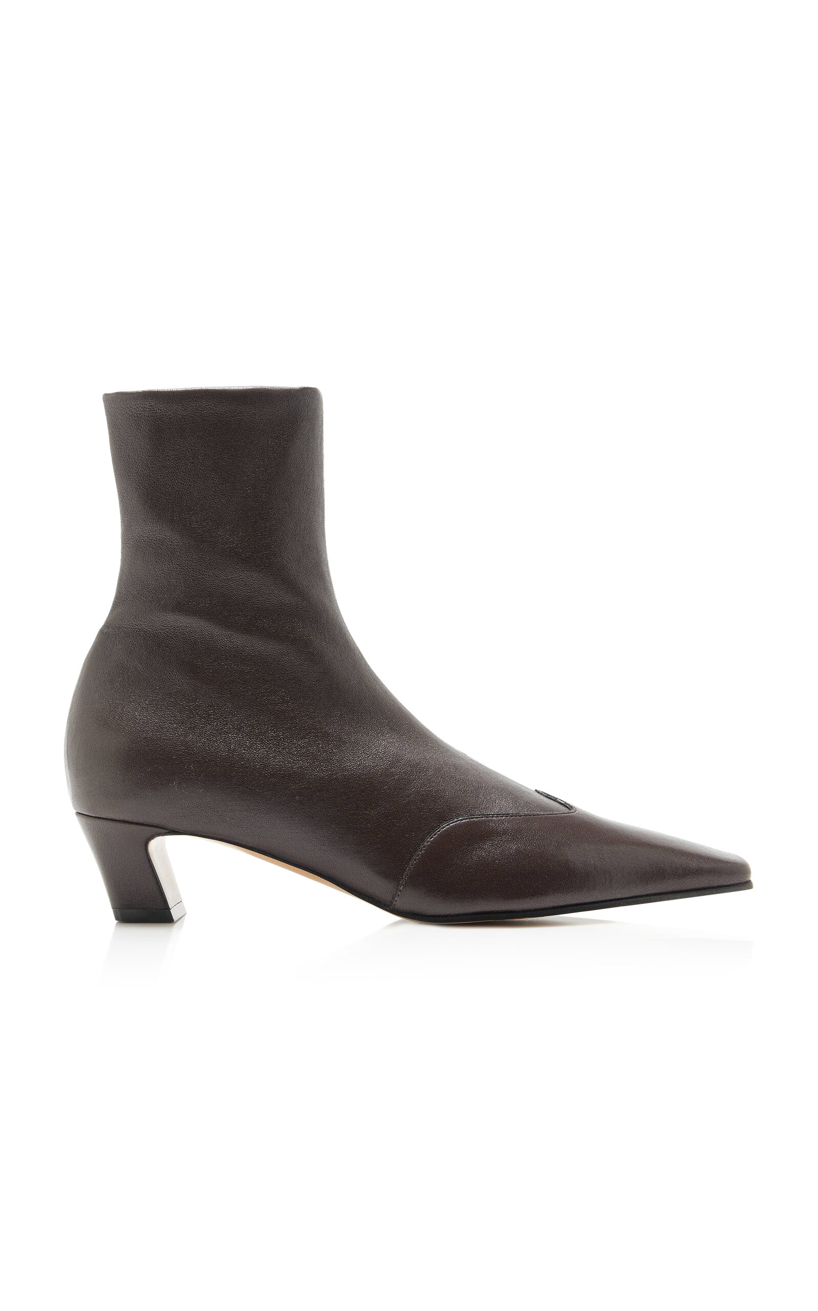 Khaite Nevada Stretch Leather Boots