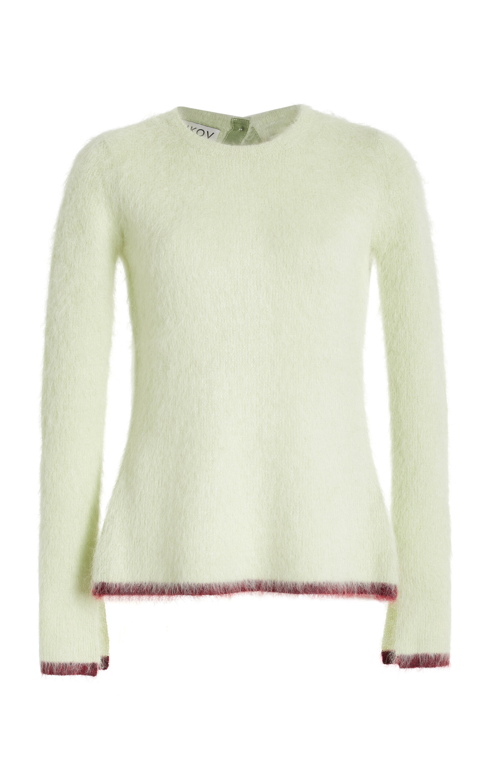 ZANKOV TAISA OPEN BACK MOHAIR-BLEND SWEATER