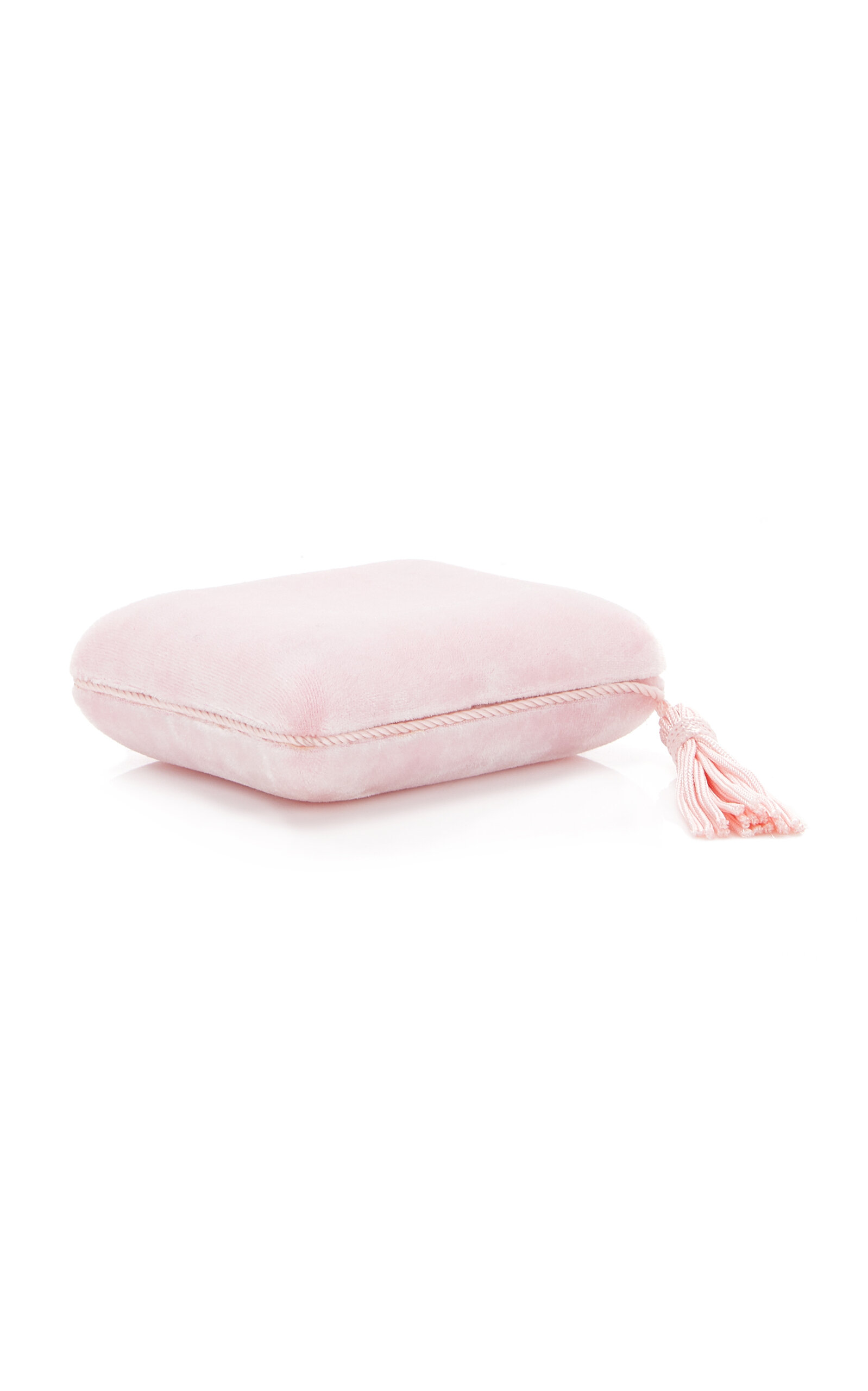 Sophie Bille Brahe Tasseled Velvet Jewelry Case - Pink - OS - Moda Operandi
