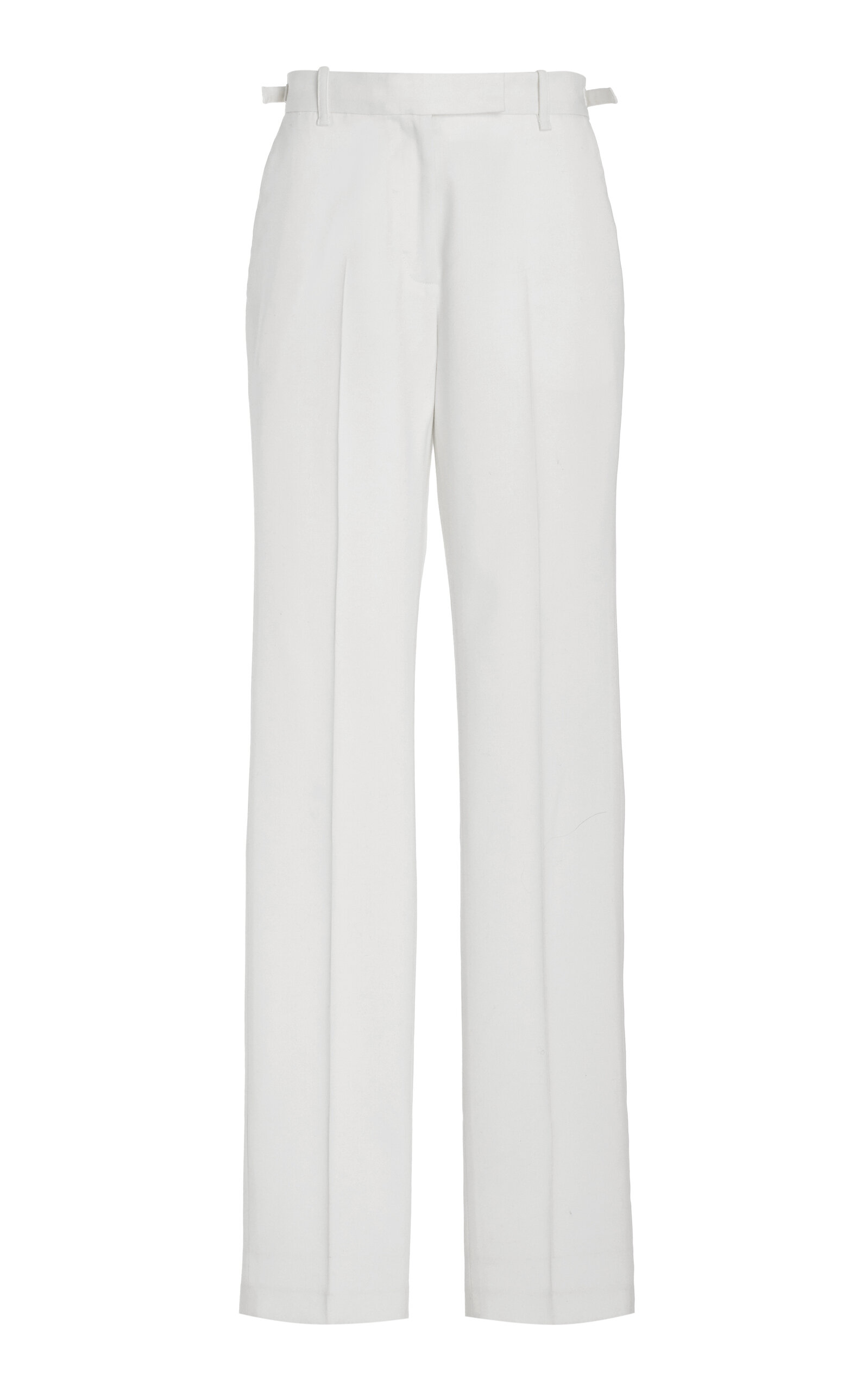 PROENZA SCHOULER TEDDY STRAIGHT-LEG WOOL-TWILL PANTS