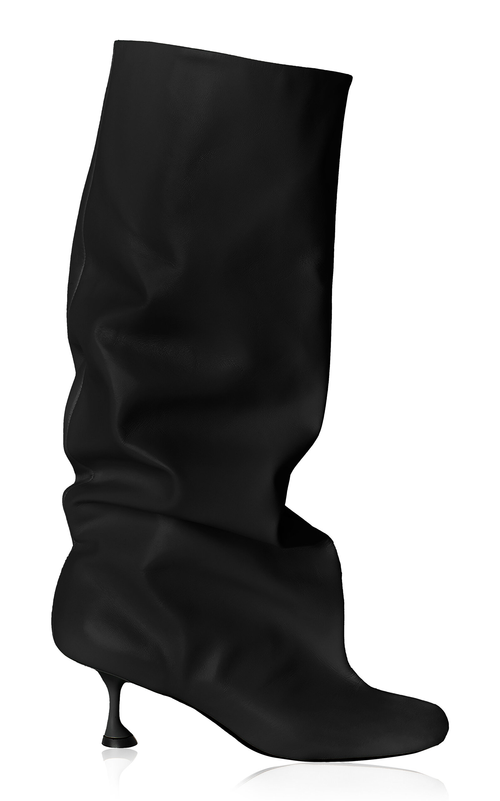 PROENZA SCHOULER TEE KNEE-HIGH LEATHER BOOTS