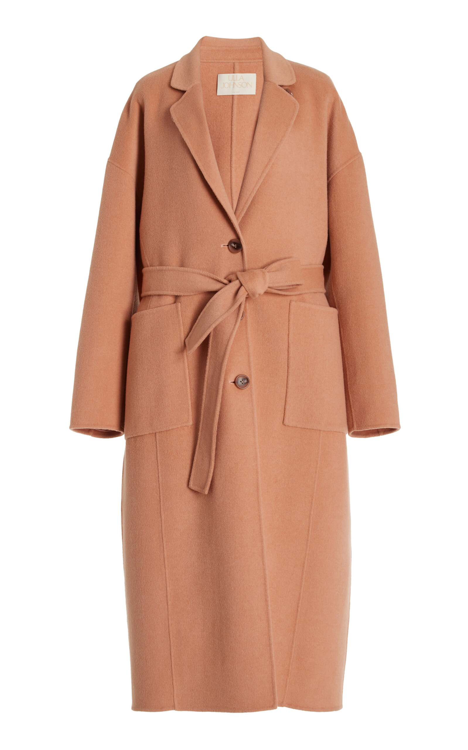 Ulla Johnson Harlow Oversized Wool-blend Coat In Neutral