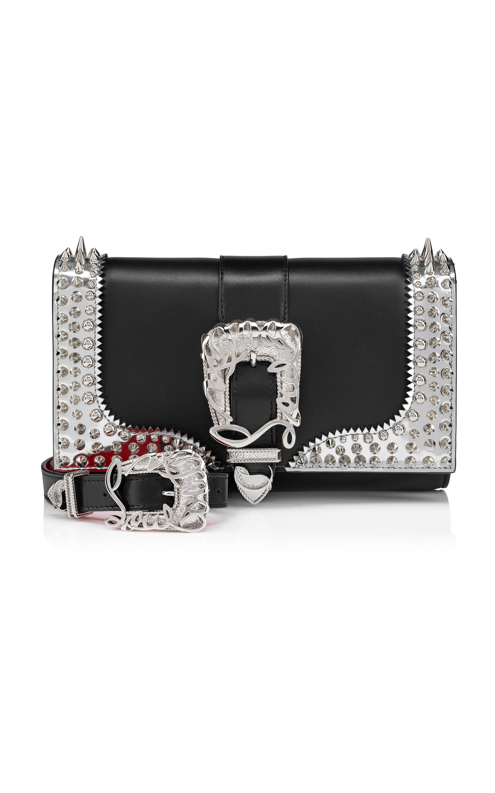 Christian Louboutin Paloma Embellished Leather Bag