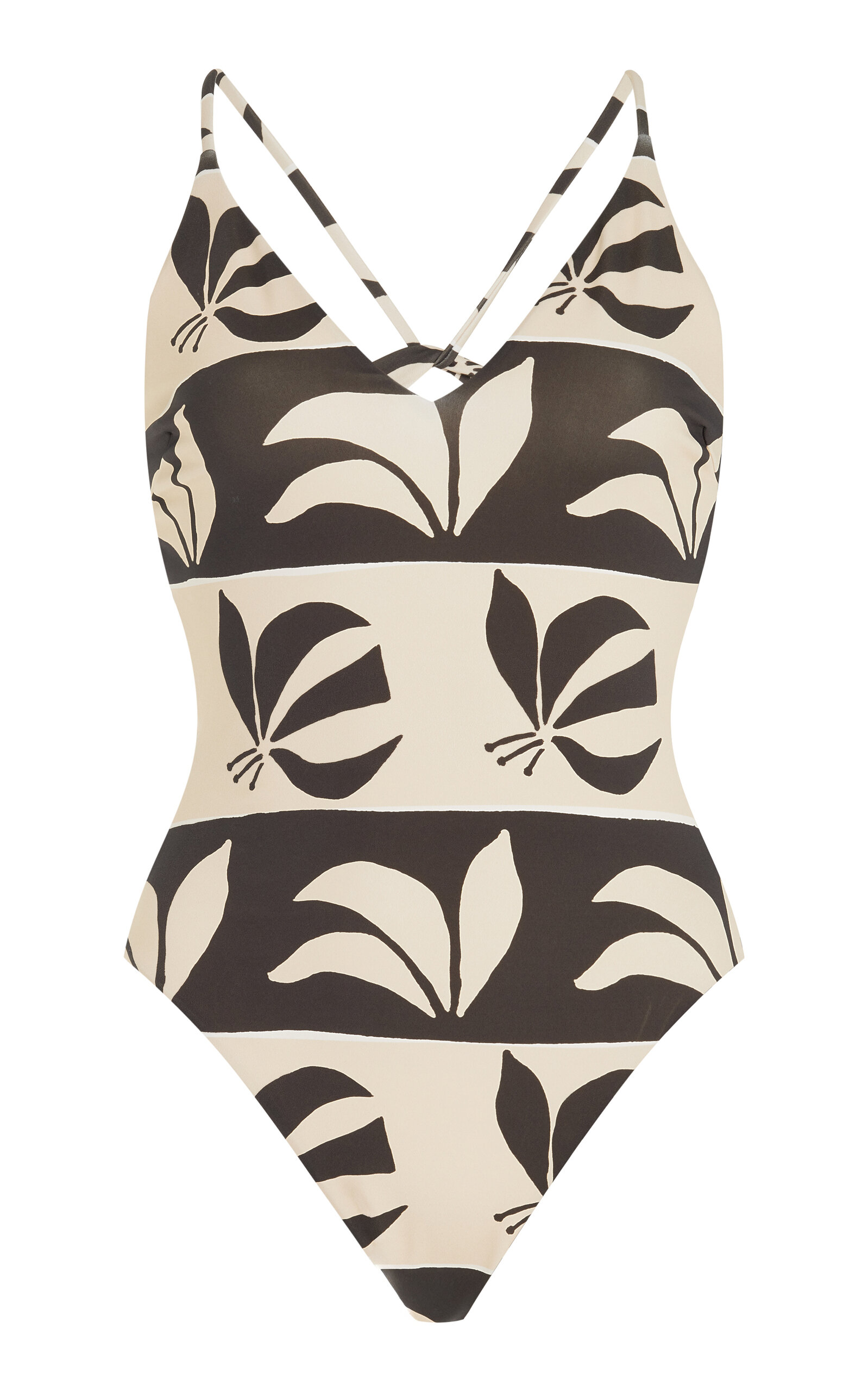 Zulu & Zephyr Printed One-piece Swimsuit In Multi