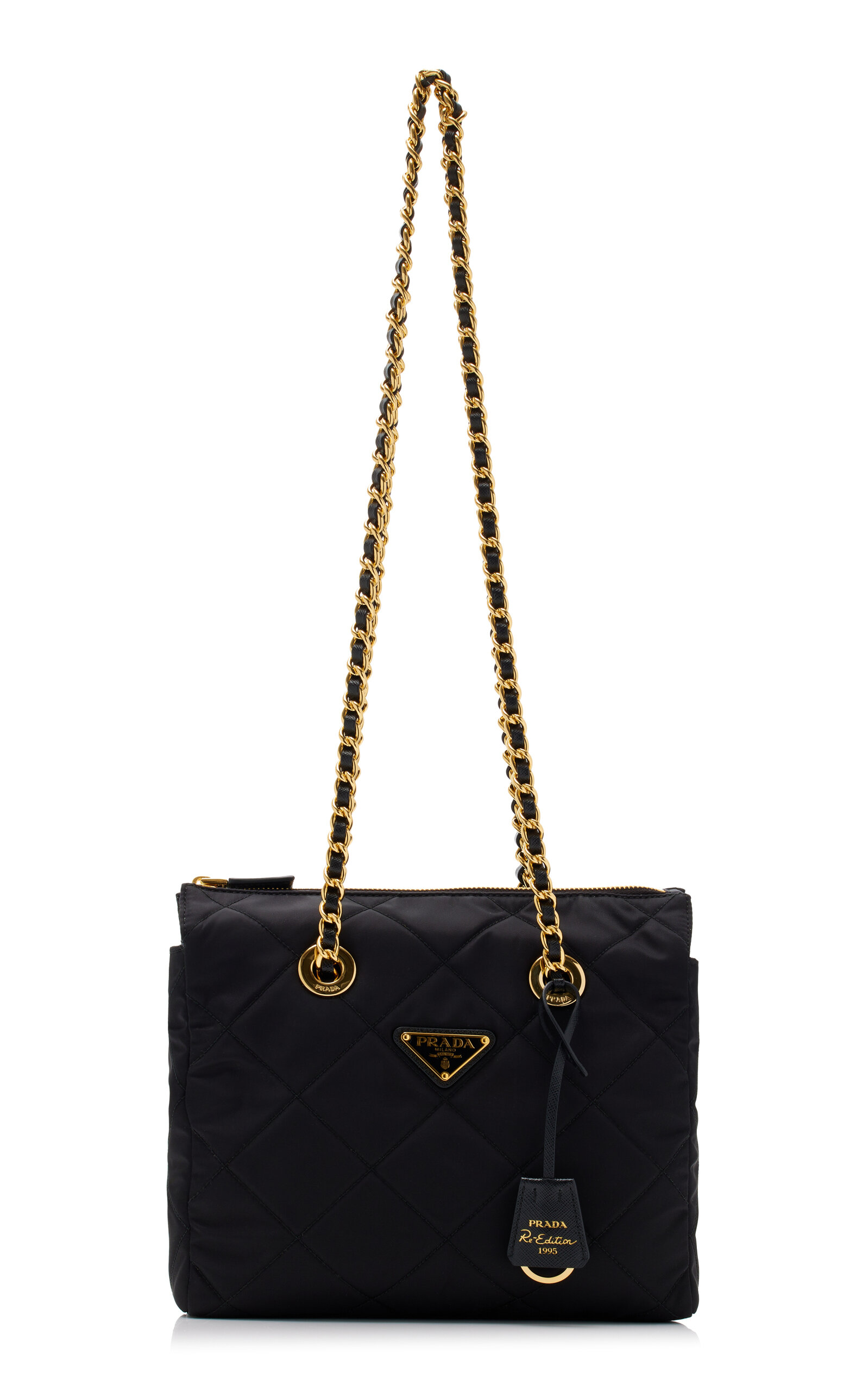 Prada Small Re-Edition 1995 Chaîne Re-Nylon Tote Bag