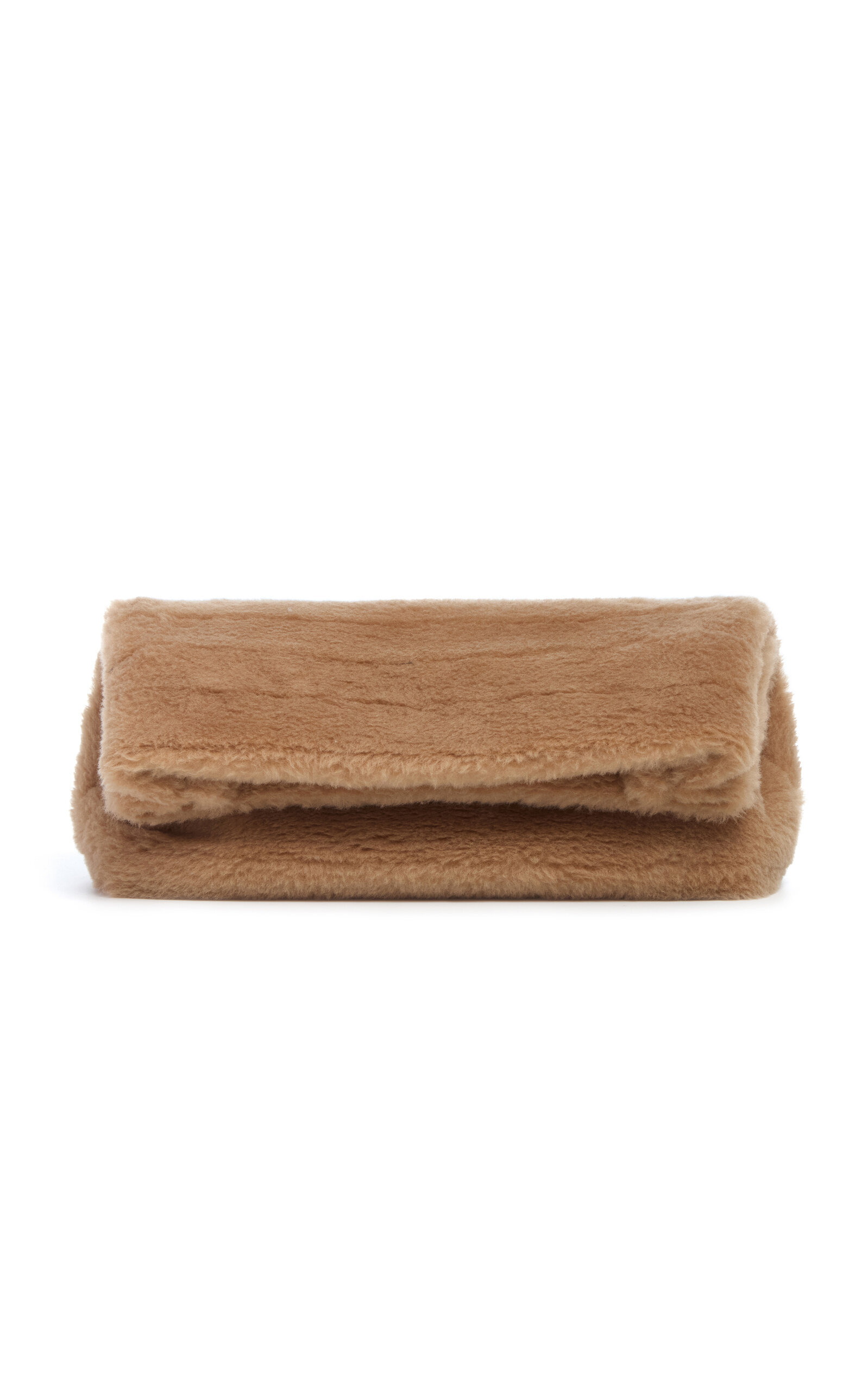 Gabriela Hearst Phoebe Wool-Cashmere Clutch - Brown - OS
