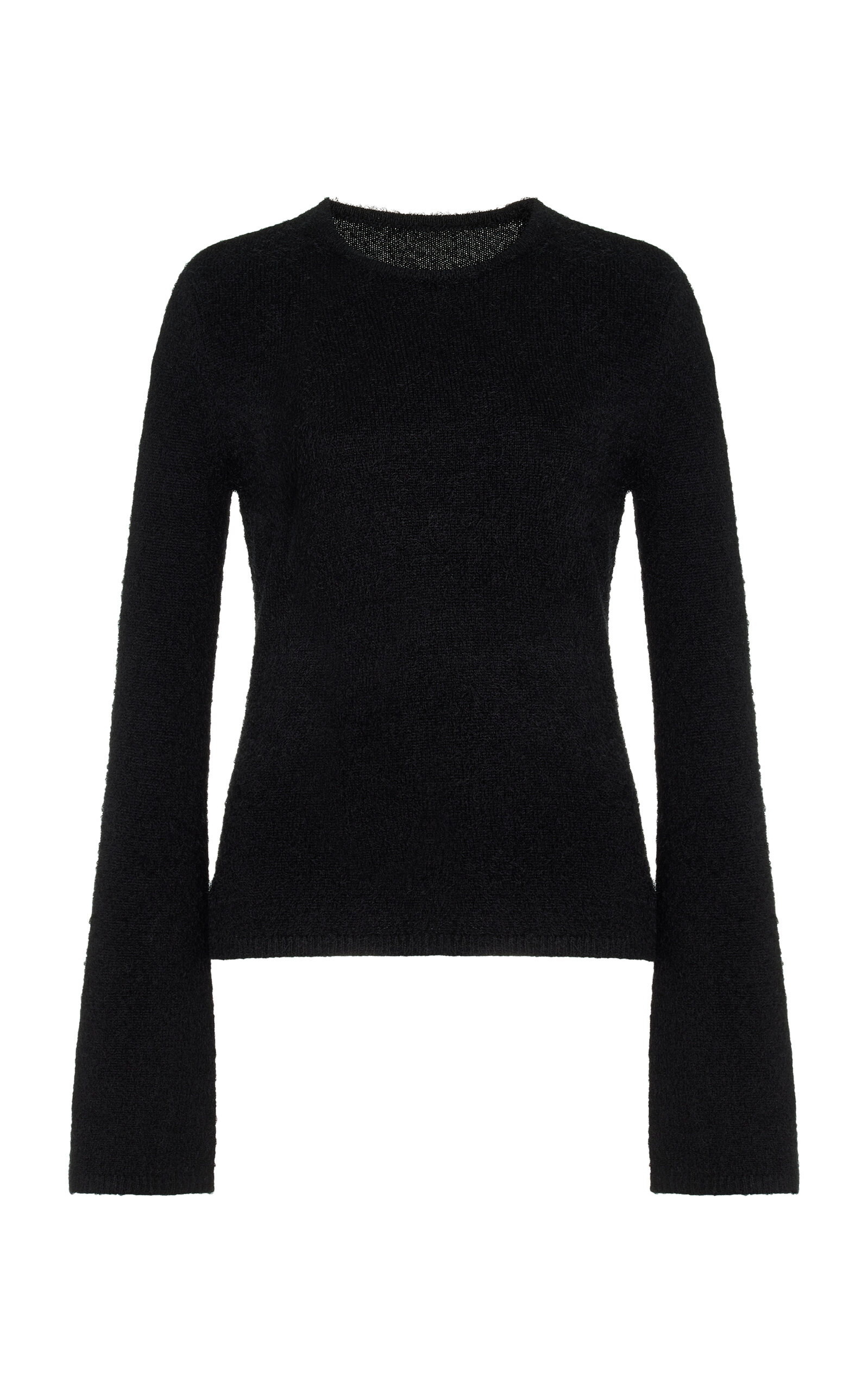 Gabriela Hearst Willis Knit Silk-Cashmere Sweater - Black - XL - Women's Accessories