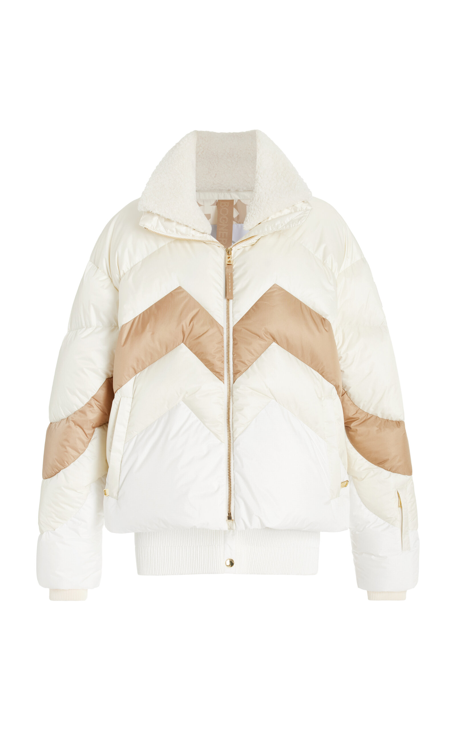 Bogner Vanja Ski Jacket In Ivory