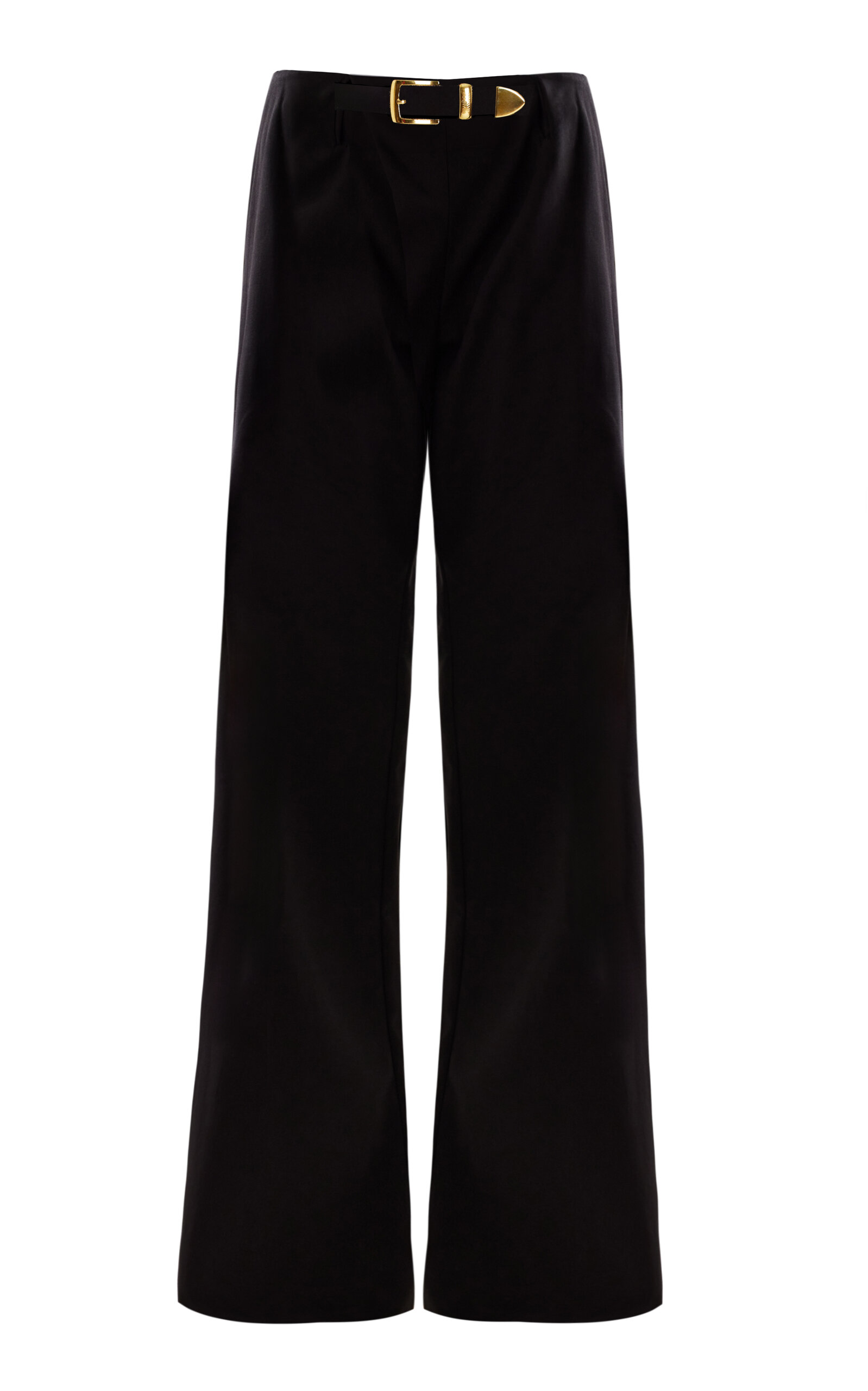 Brandon Maxwell The Dilone Cotton Pants - Black