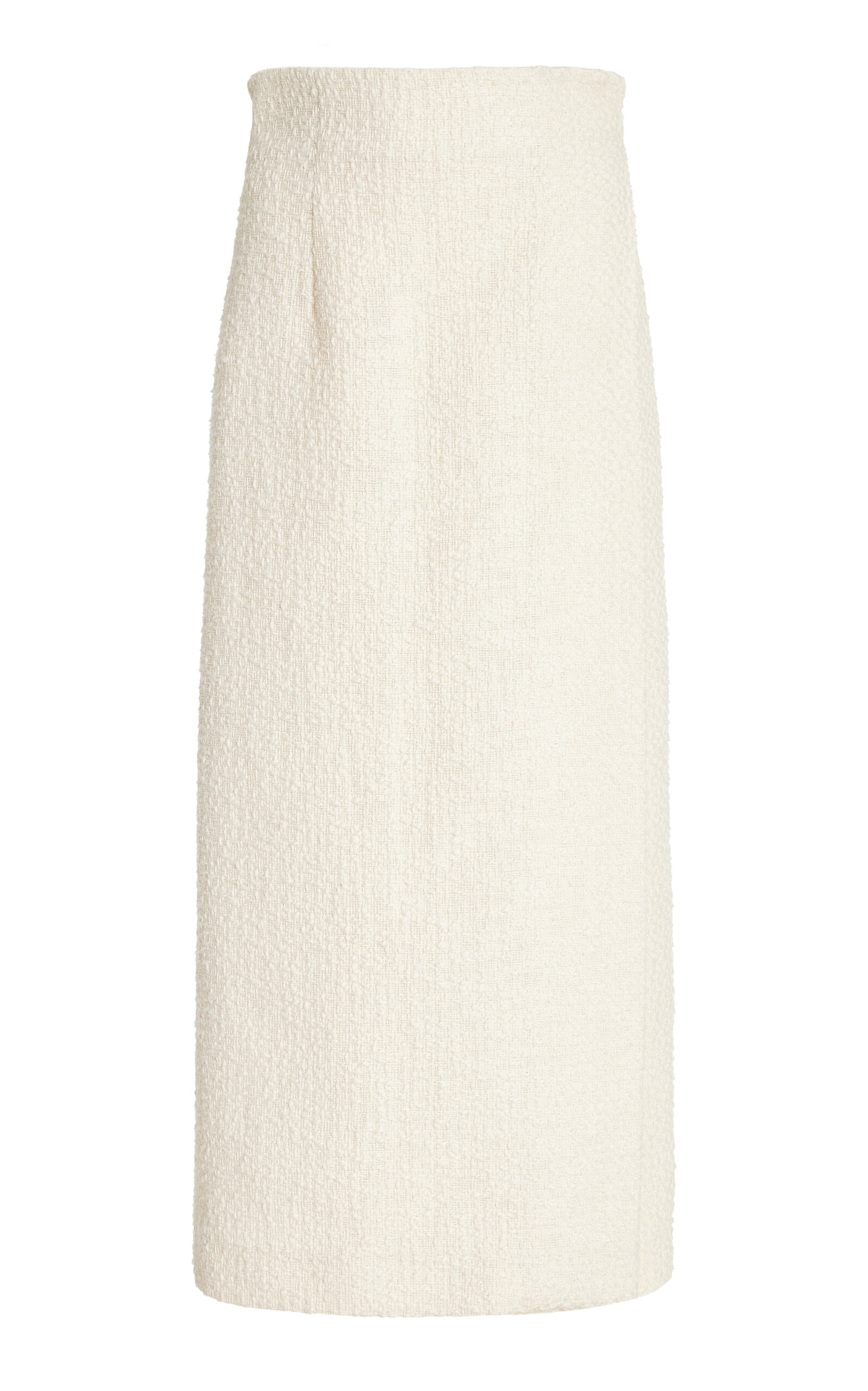 Tweed Midi Wrap Skirt
