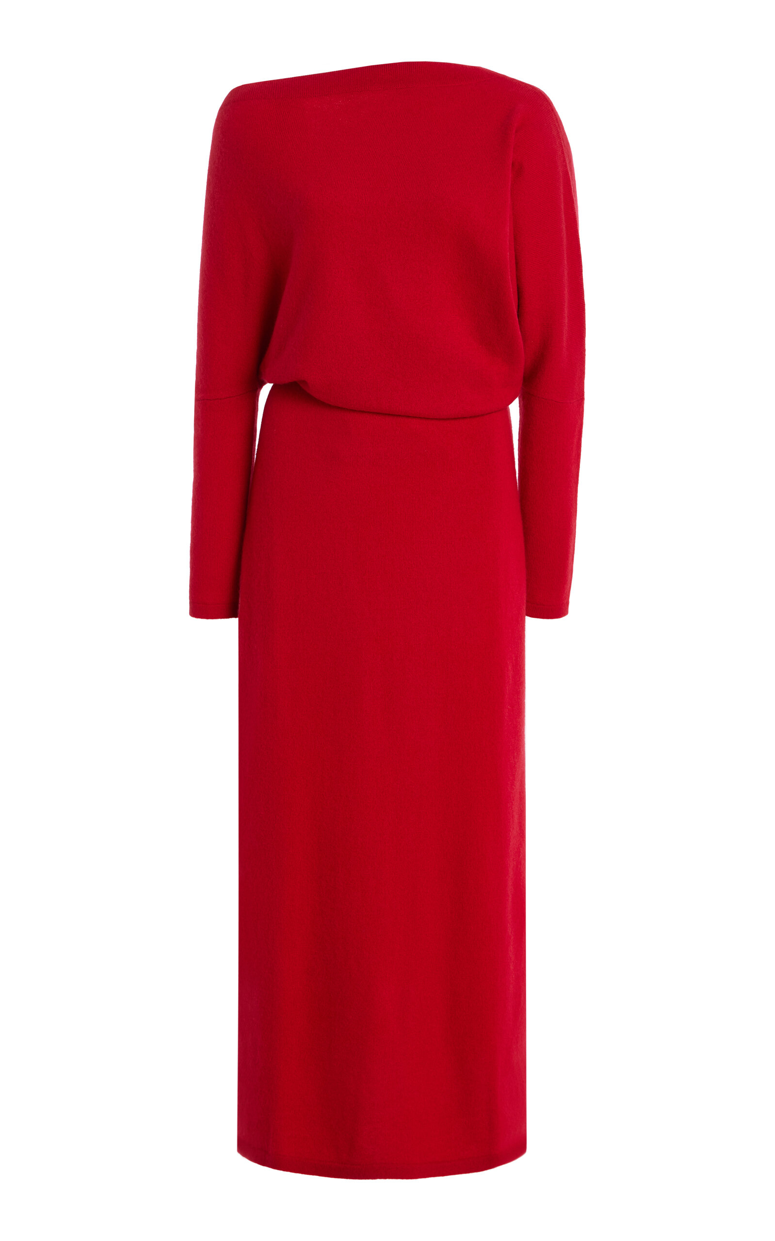 Altuzarra Kasos Cashmere Maxi Dress - Red
