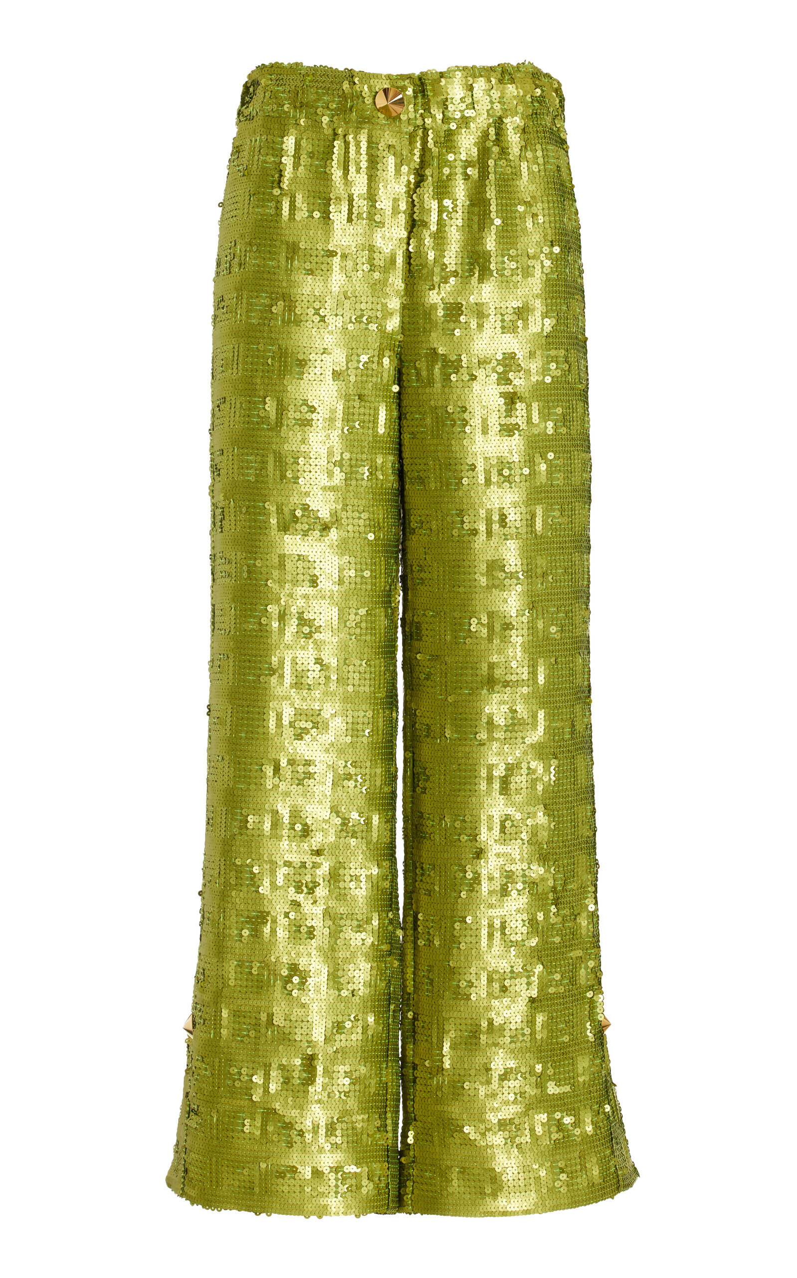 Harbison Apollo Sequined Wide-Leg Pants