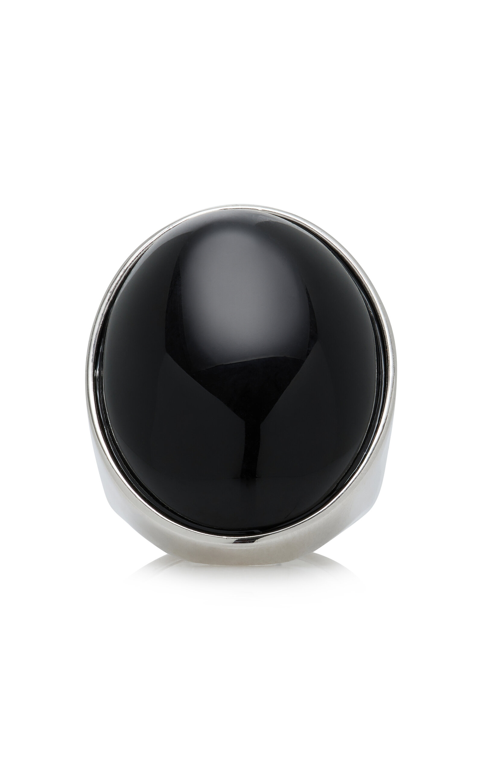 Agnes Sterling Silver Onyx Ring
