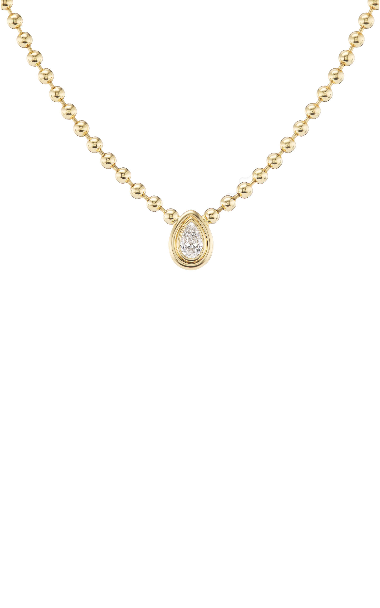 Shop Gemella Jewels Double Bubble 18k Yellow Gold Diamond Necklace