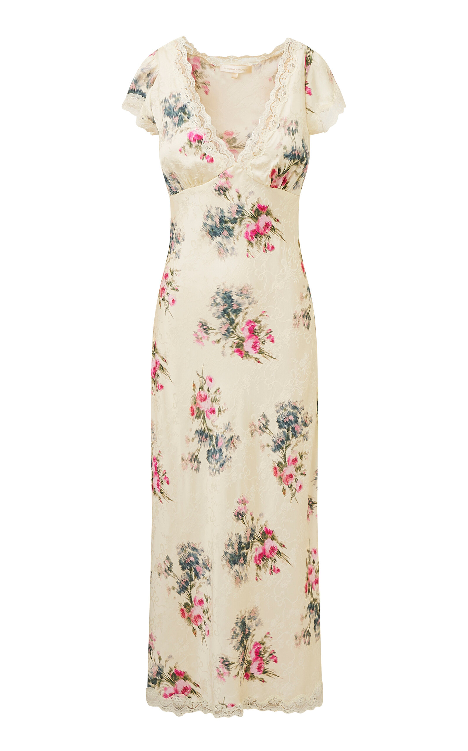 LoveShackFancy Theodore Floral Midi Dress - Floral