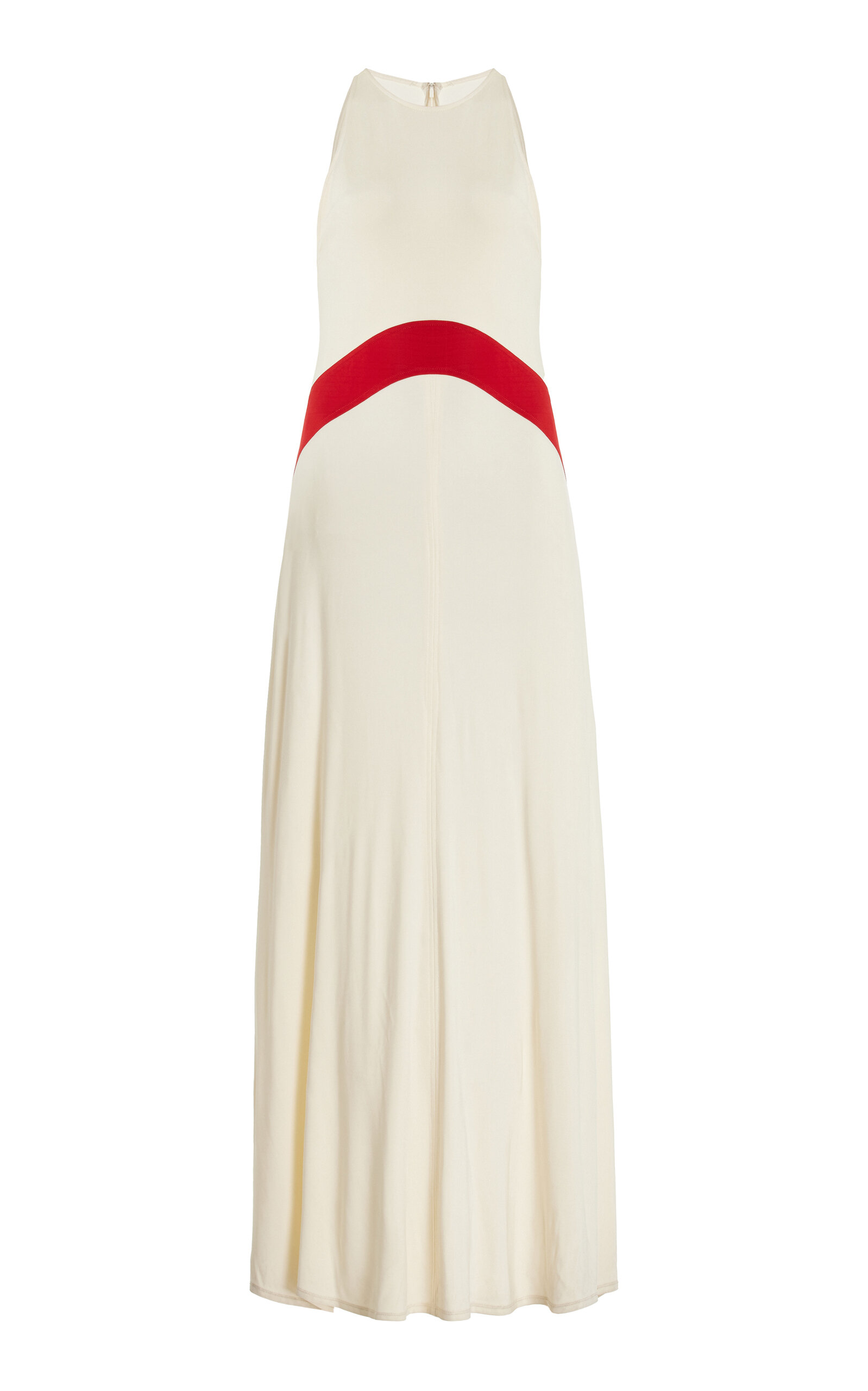 Shop Solid & Striped X Sofia Richie Grainge Exclusive The Jonati Maxi Dress In Off-white