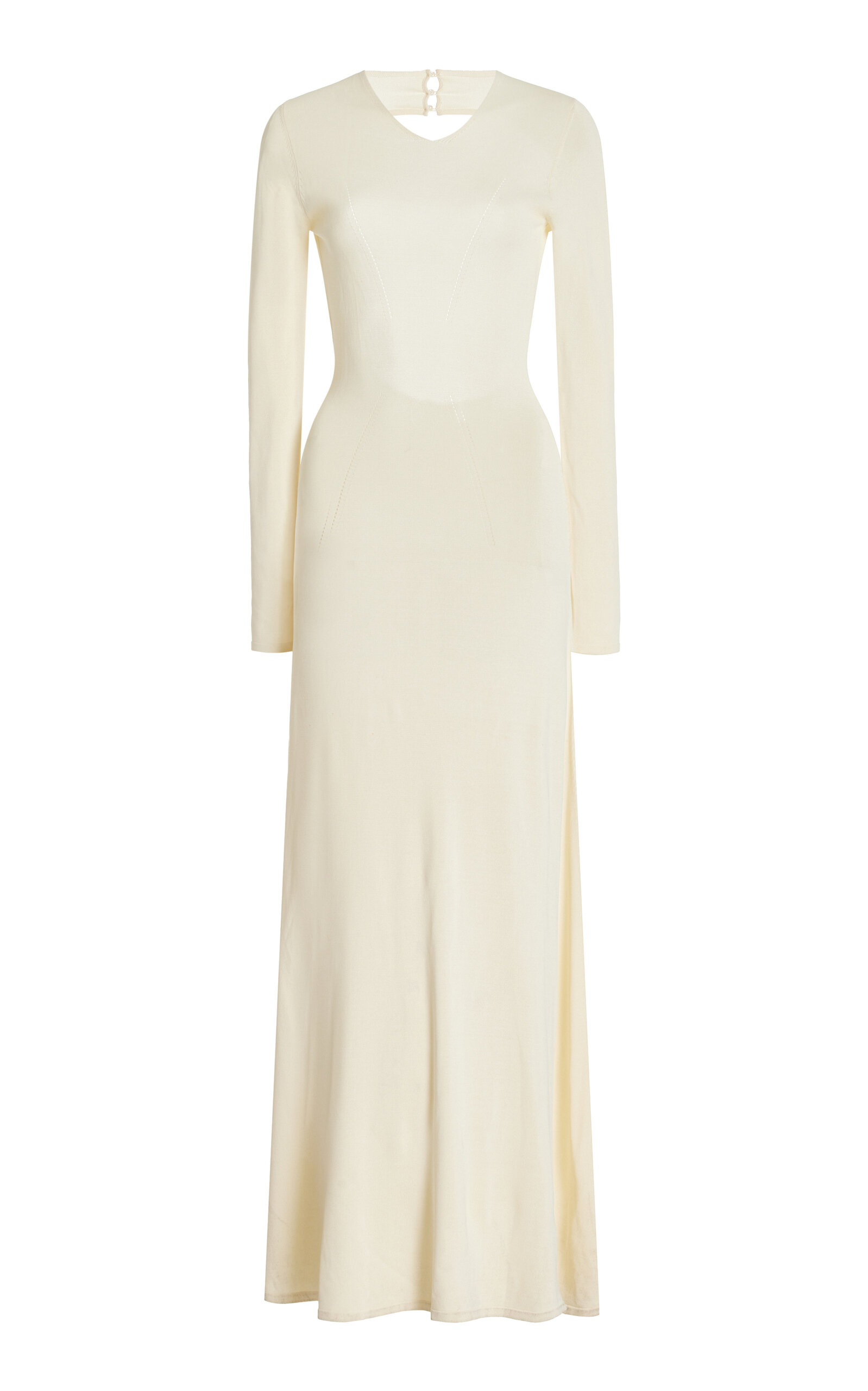 Shop Solid & Striped X Sofia Richie Grainge Exclusive The Narcia Maxi Dress In Off-white