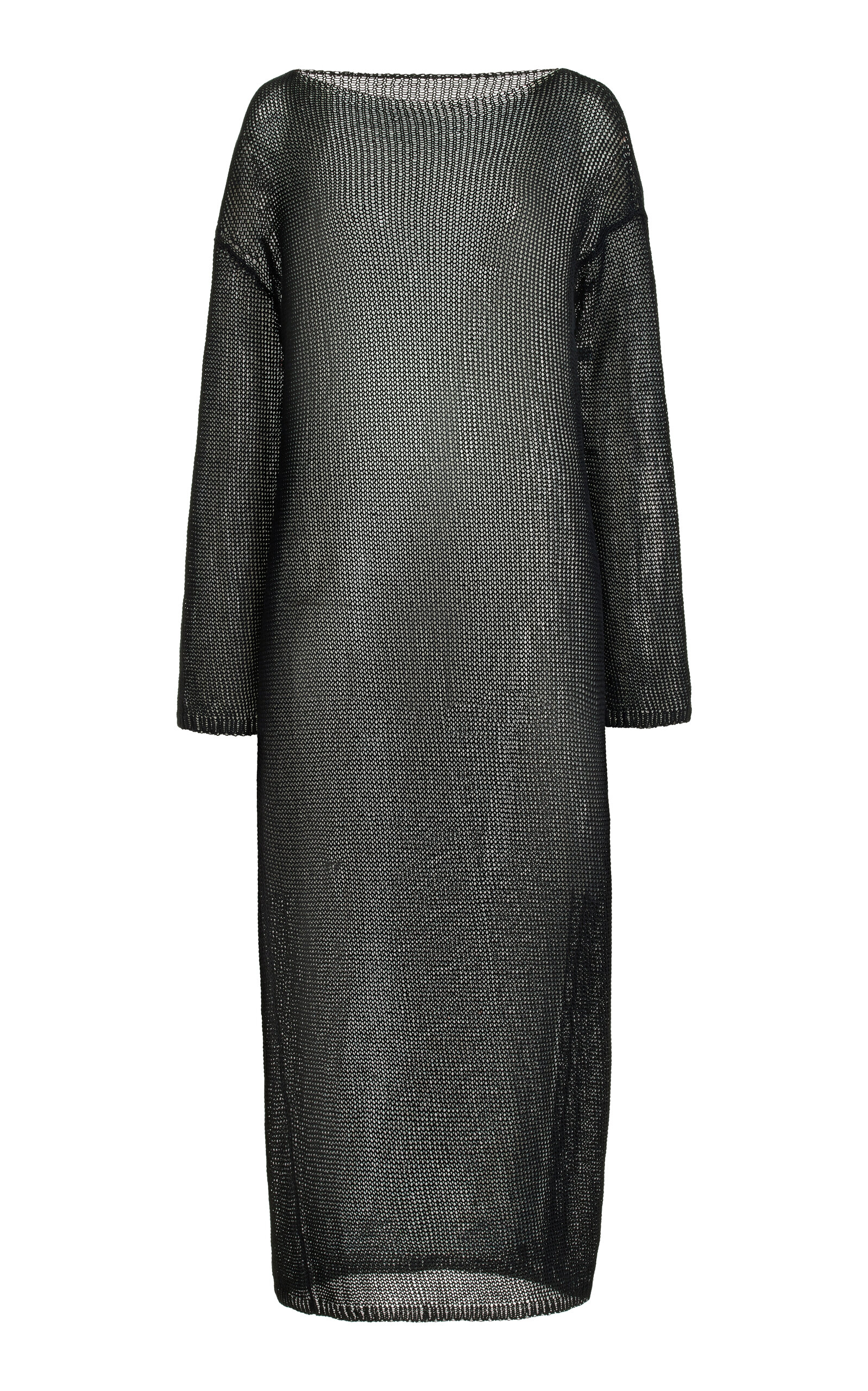 Shop Solid & Striped X Sofia Richie Grainge Exclusive The Polly Cotton Maxi Dress In Black