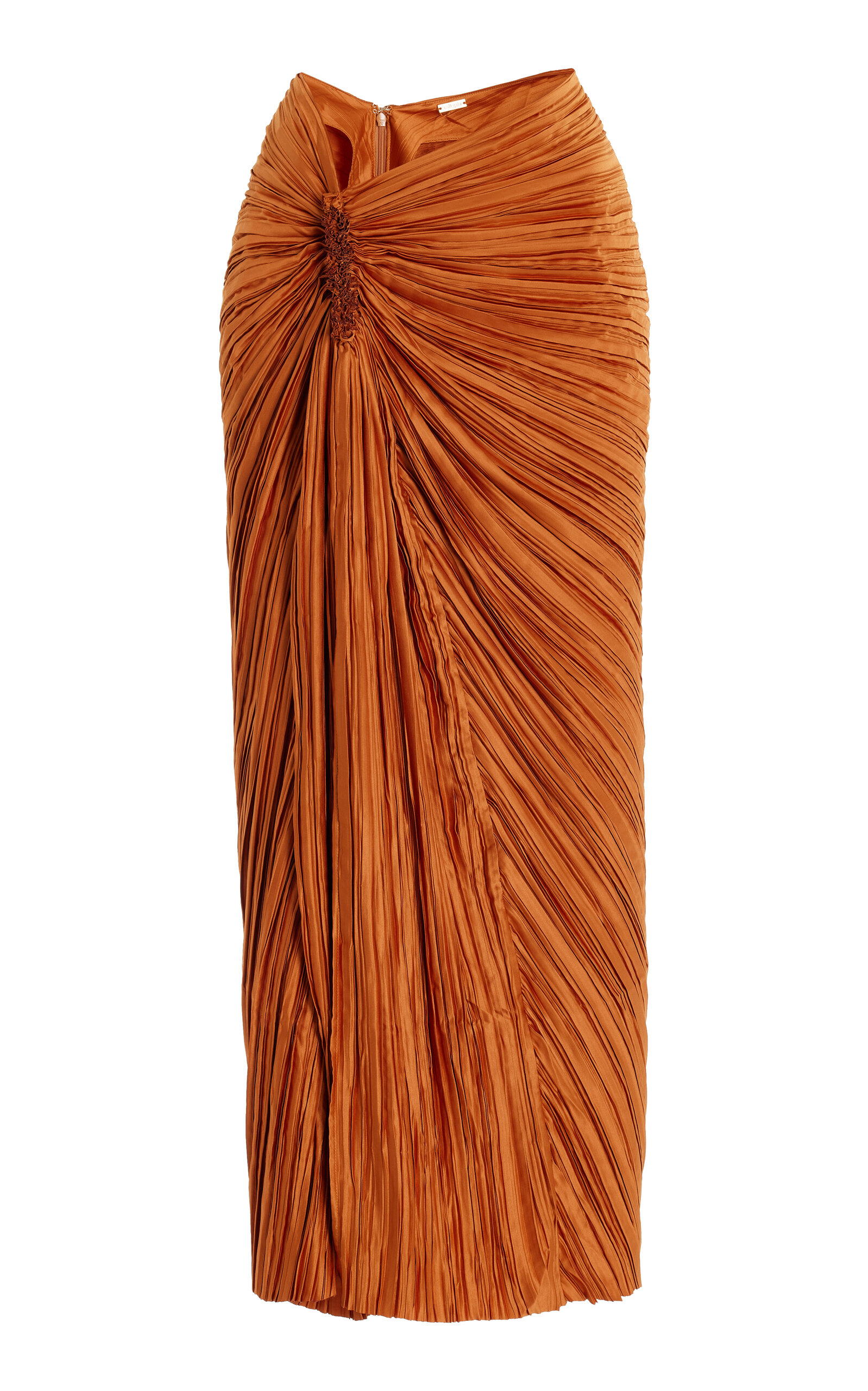 Cult Gaia Sonoma Skirt Bourbon In Brown